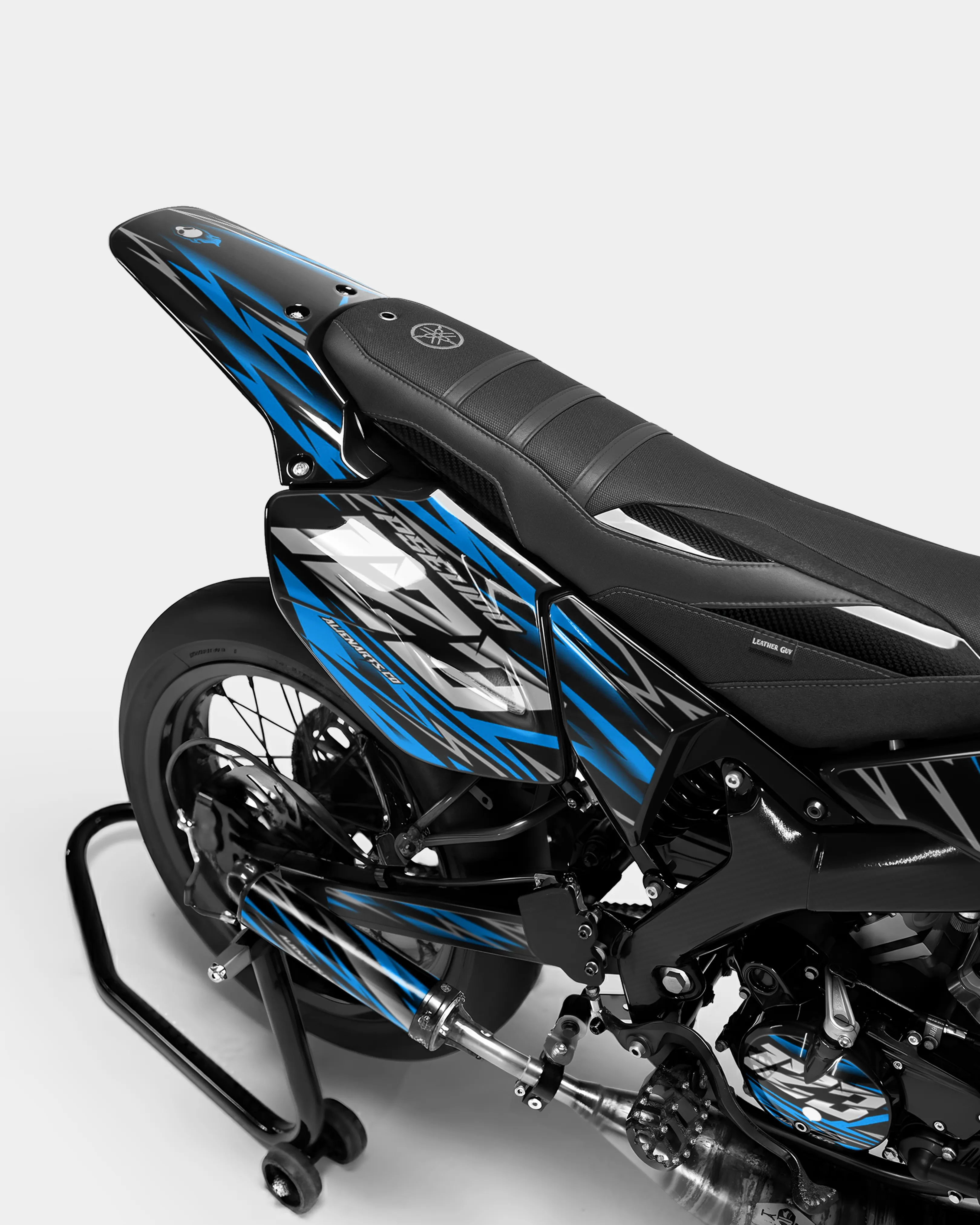 LUEUR - Kit deco YAMAHA DT 50cc - Bleu - Image 3