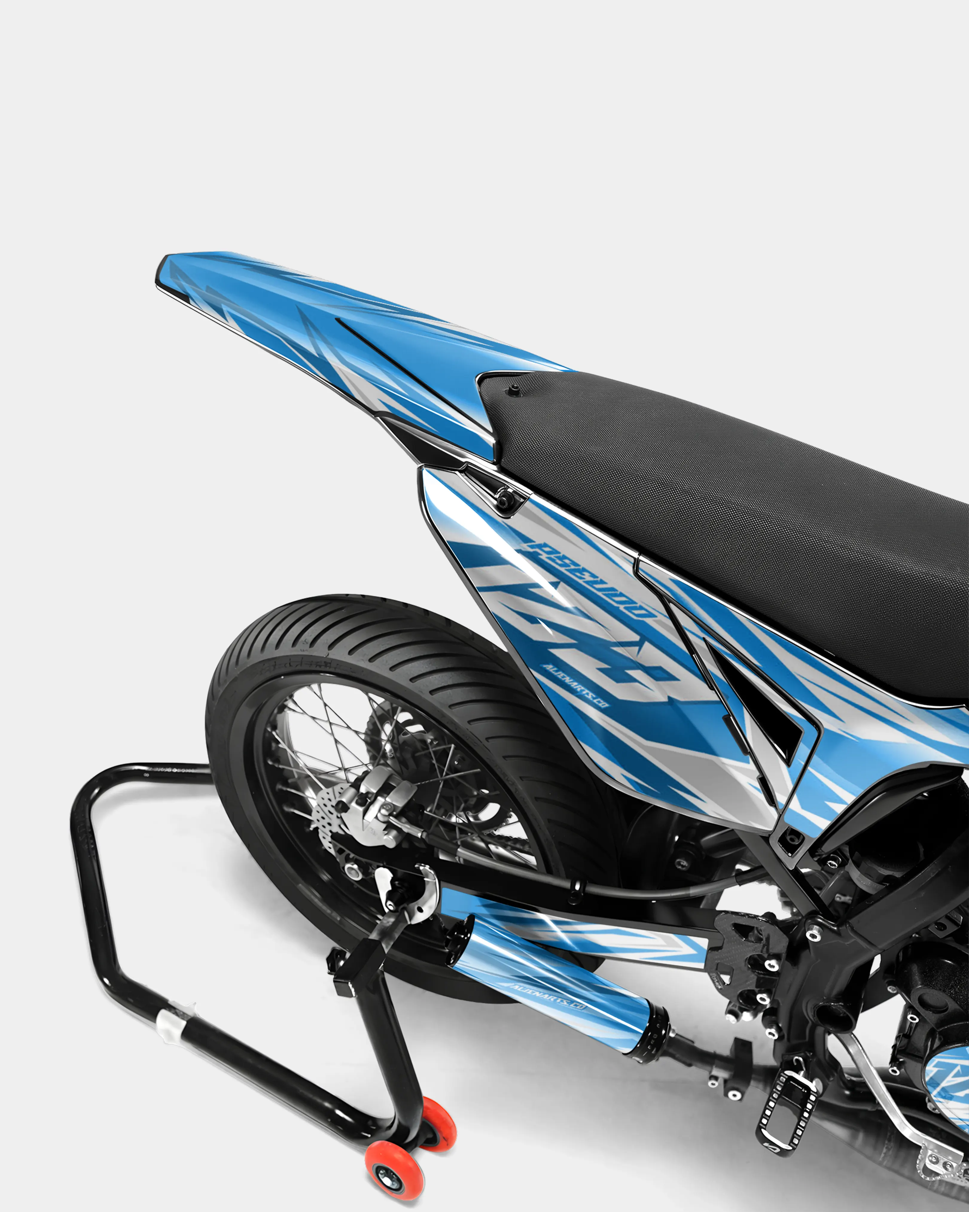 LUNIOR- Kit deco SHERCO 50cc - Bleu - Image 4