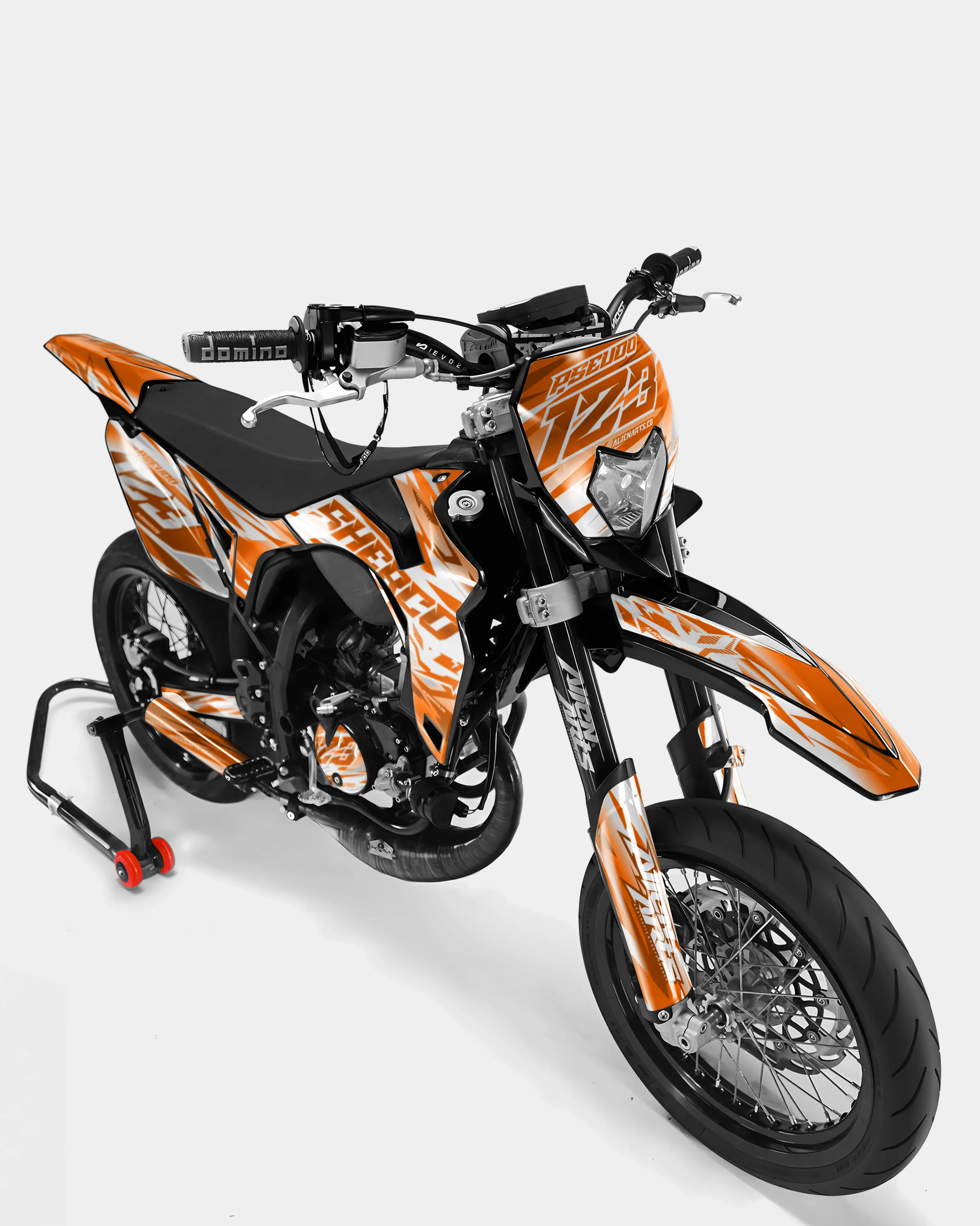 LUNIOR- Kit deco SHERCO 50cc - Orange - Image 2