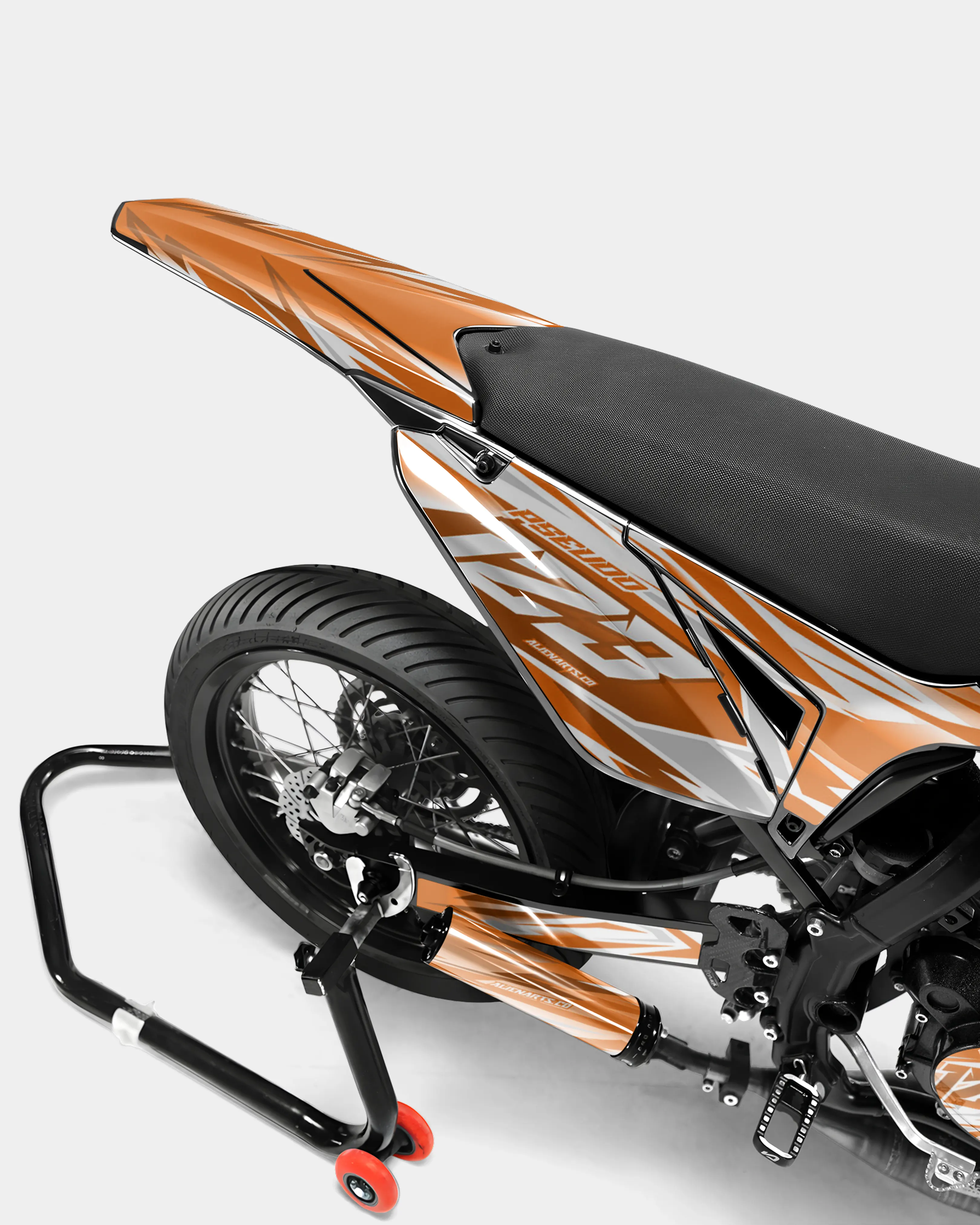 LUNIOR- Kit deco SHERCO 50cc - Orange - Image 4