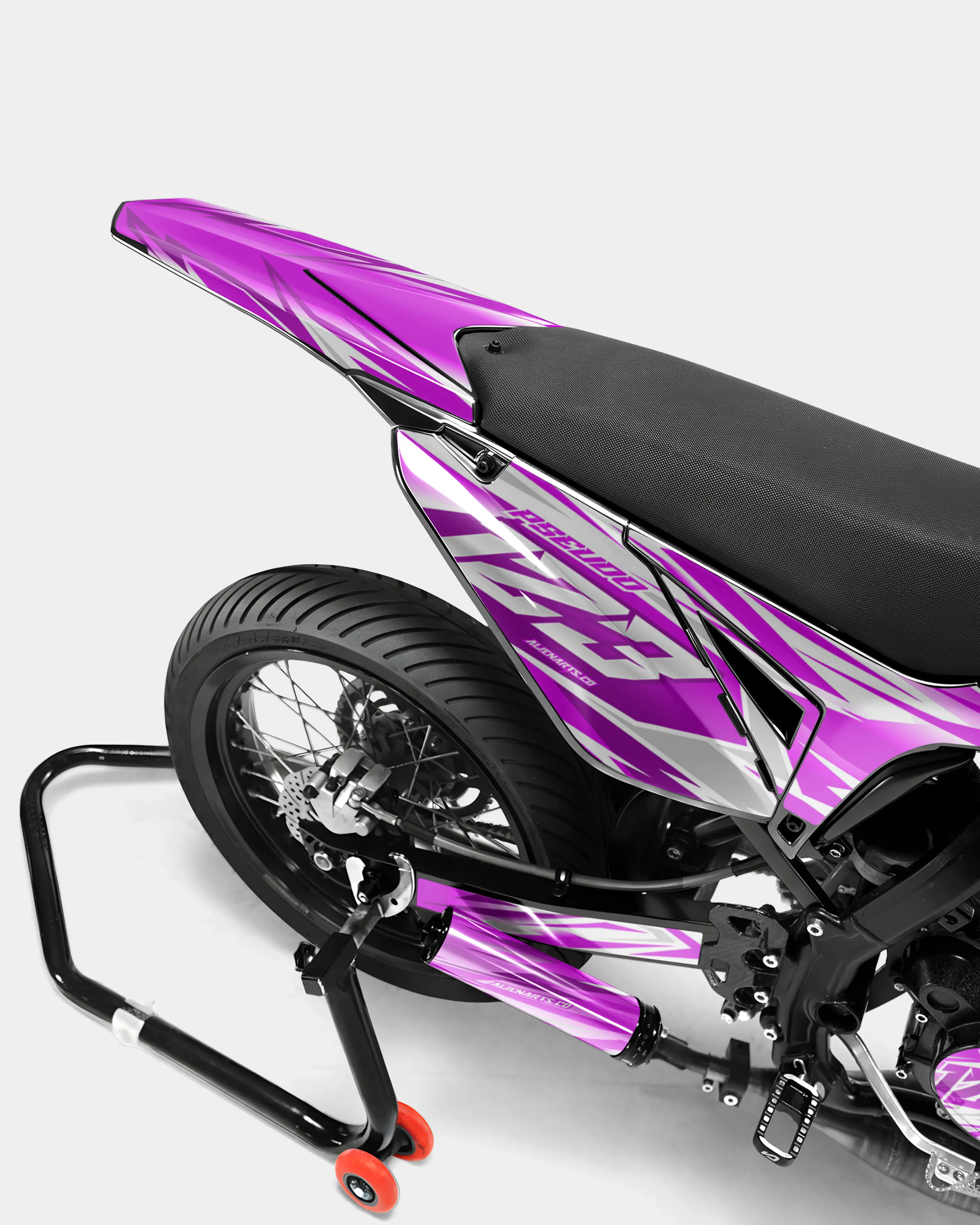 LUNIOR- Kit deco SHERCO 50cc - Rose - Image 4