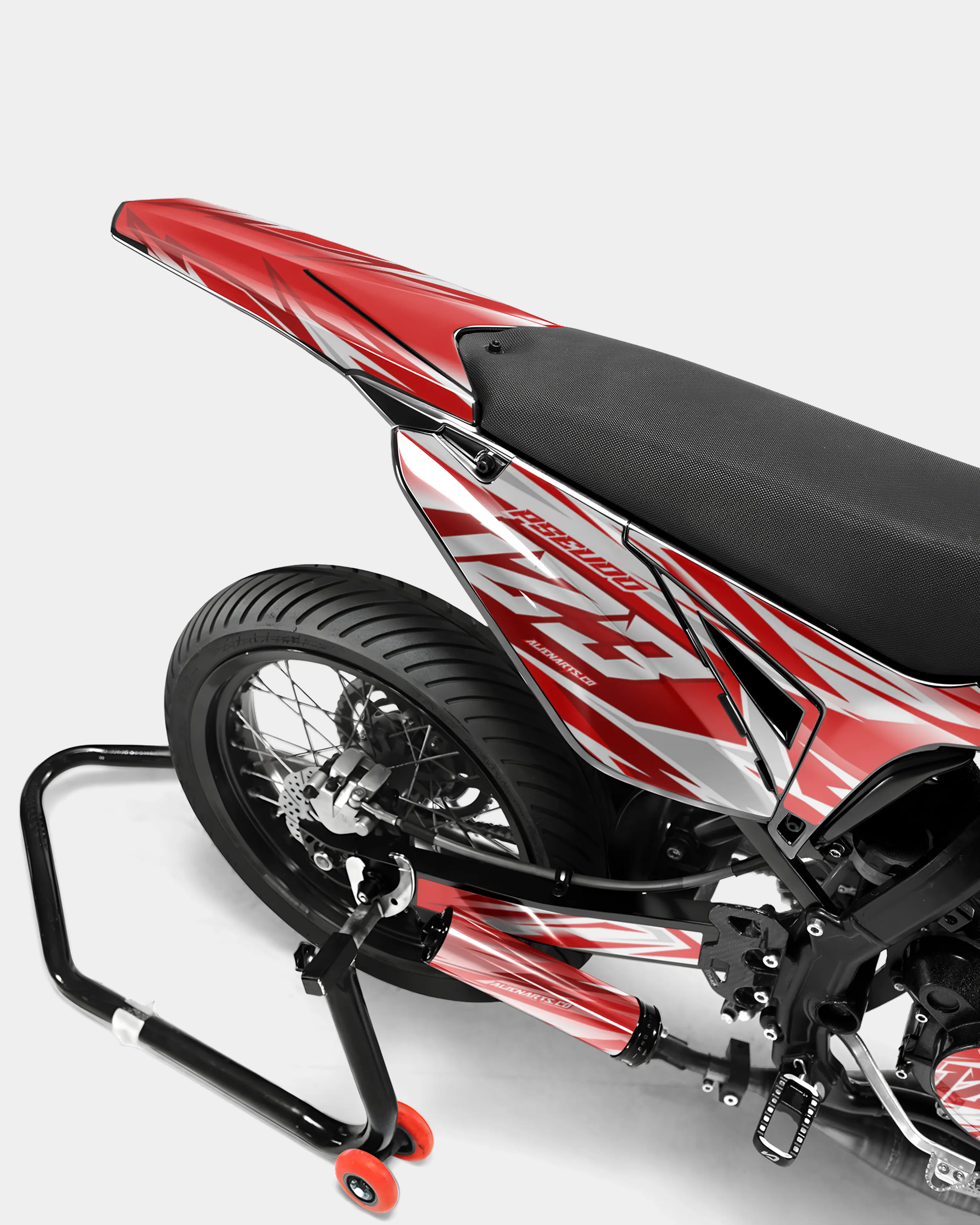 LUNIOR- Kit deco SHERCO 50cc - Rouge - Image 4