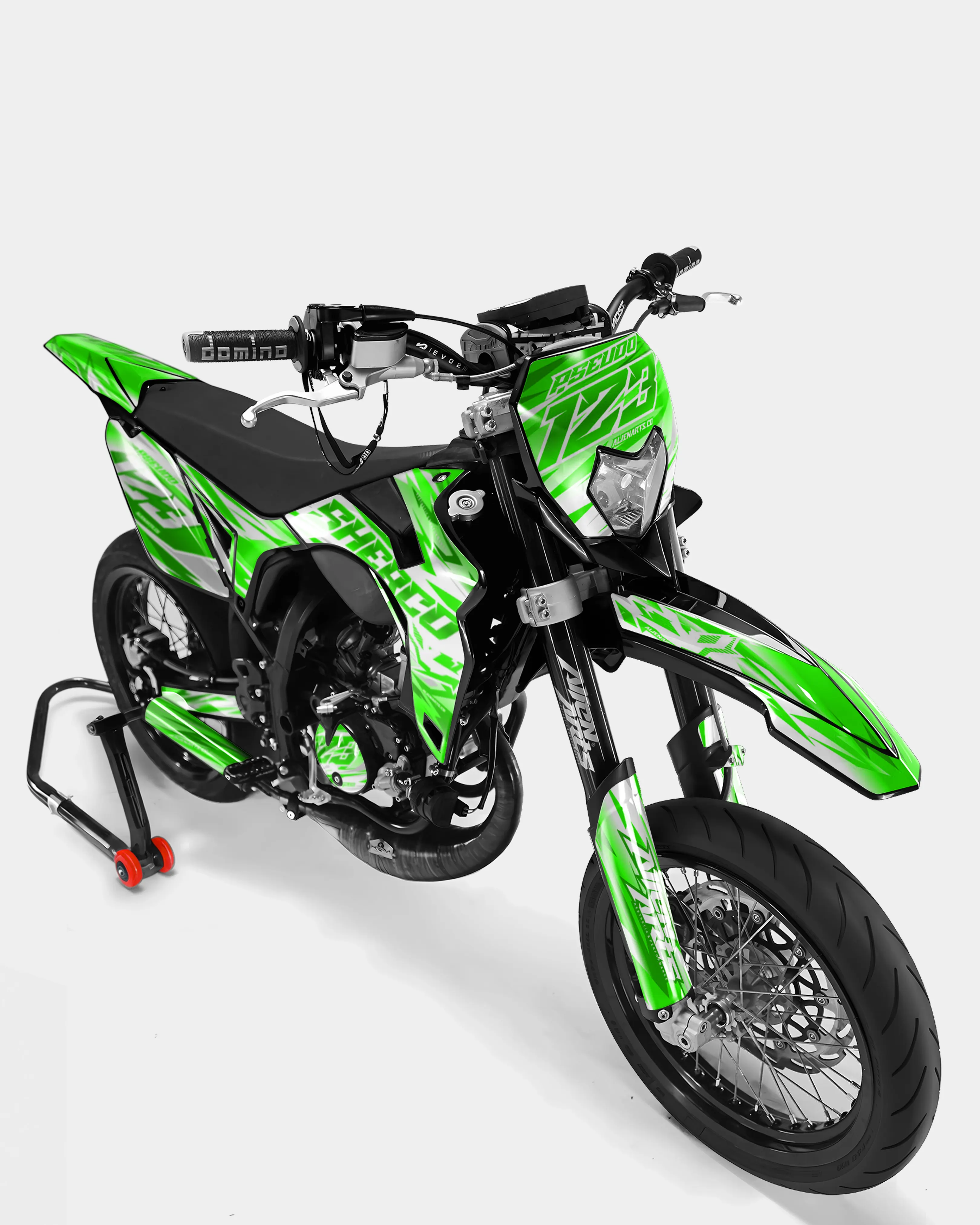 LUNIOR- Kit deco SHERCO 50cc - Vert - Image 2