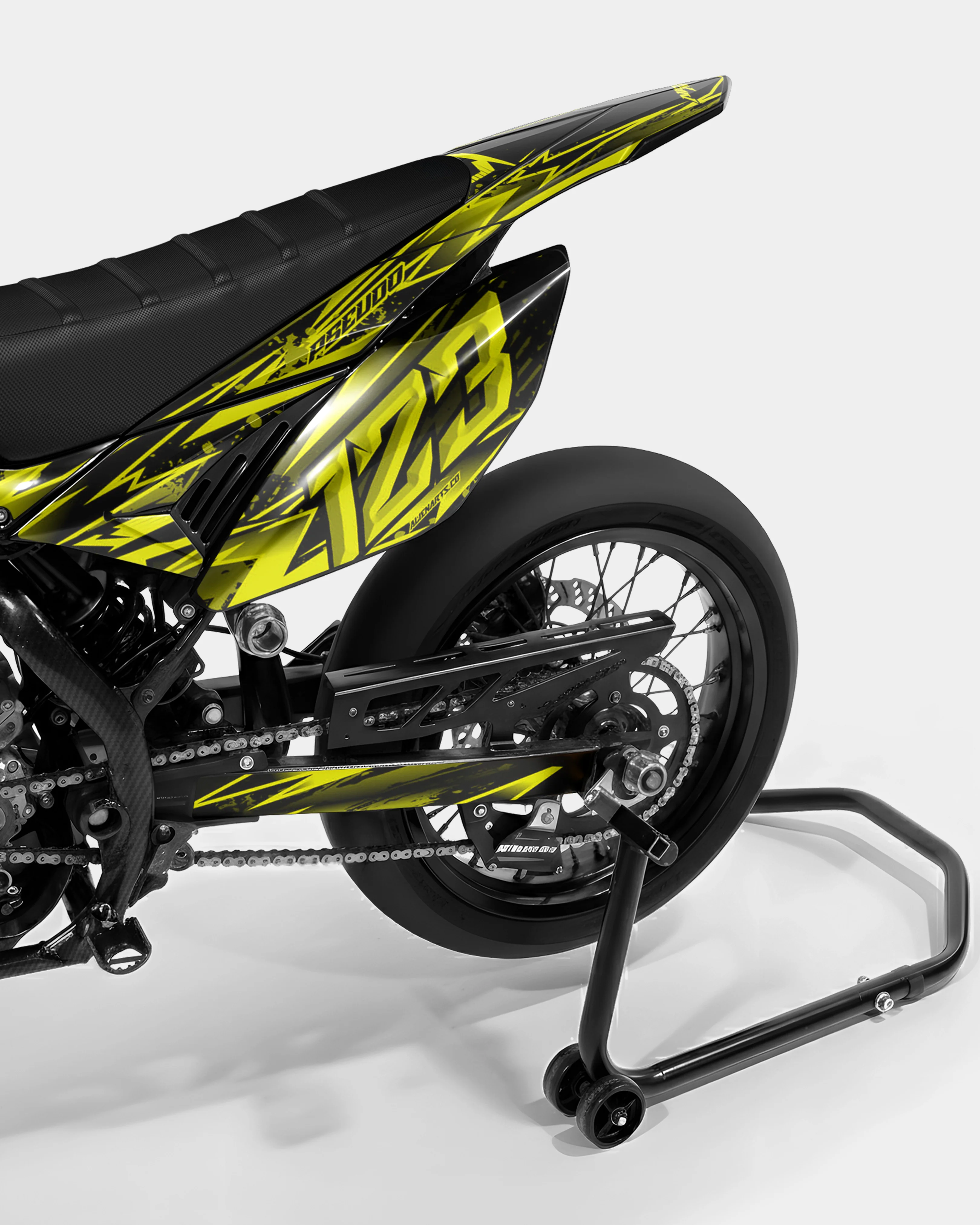 MIROIR - Kit deco BETA 50cc - Jaune - Image 3