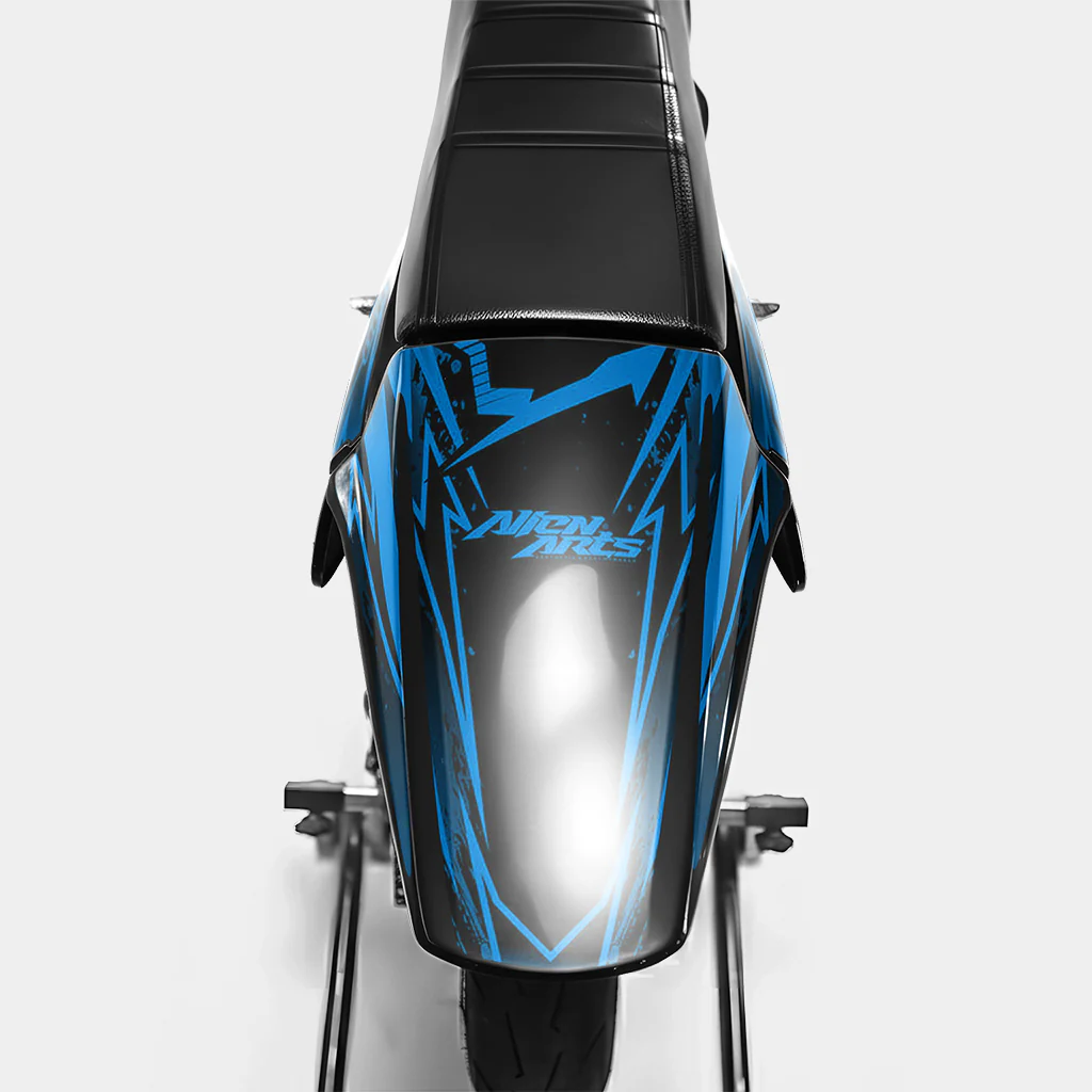 MIROIR - Kit deco DERBI 50cc - Bleu - Image 3