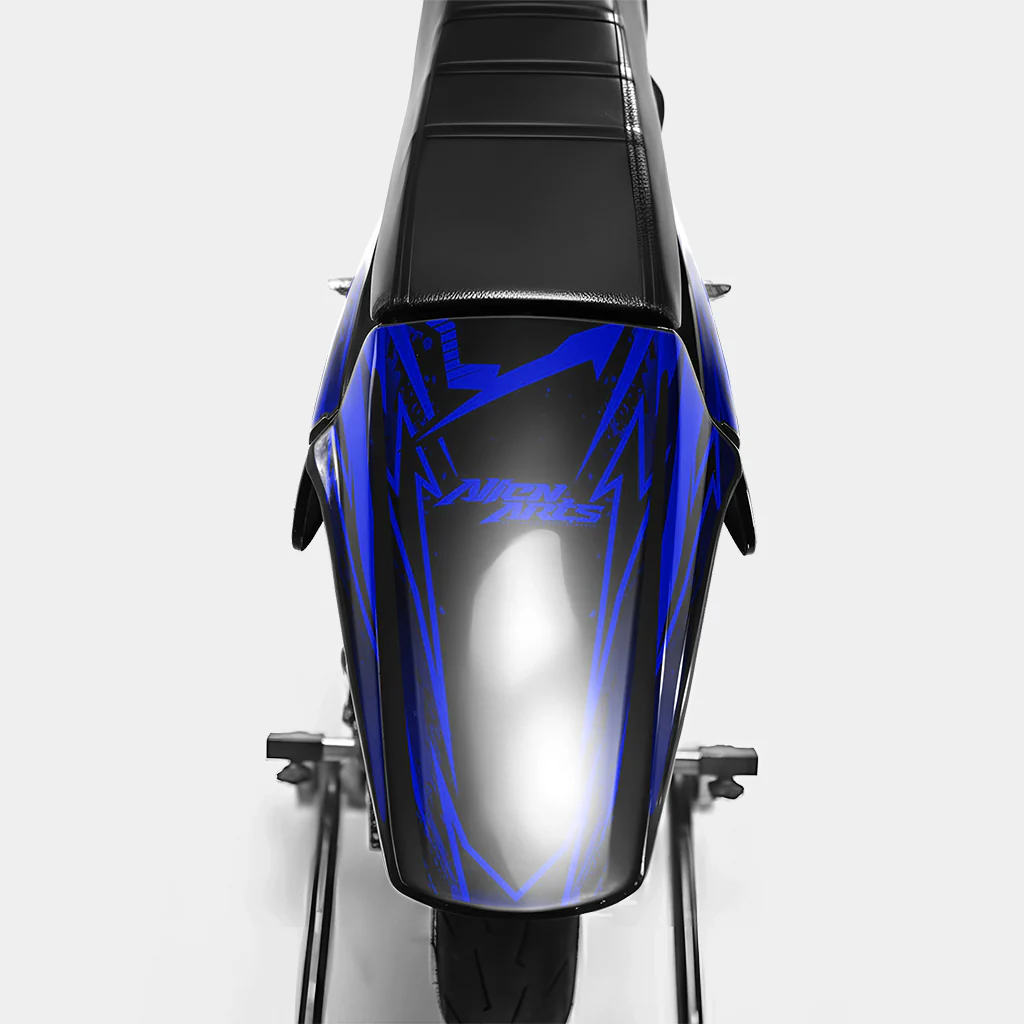 MIROIR - Kit deco DERBI 50cc - Bleu Foncé - Image 3