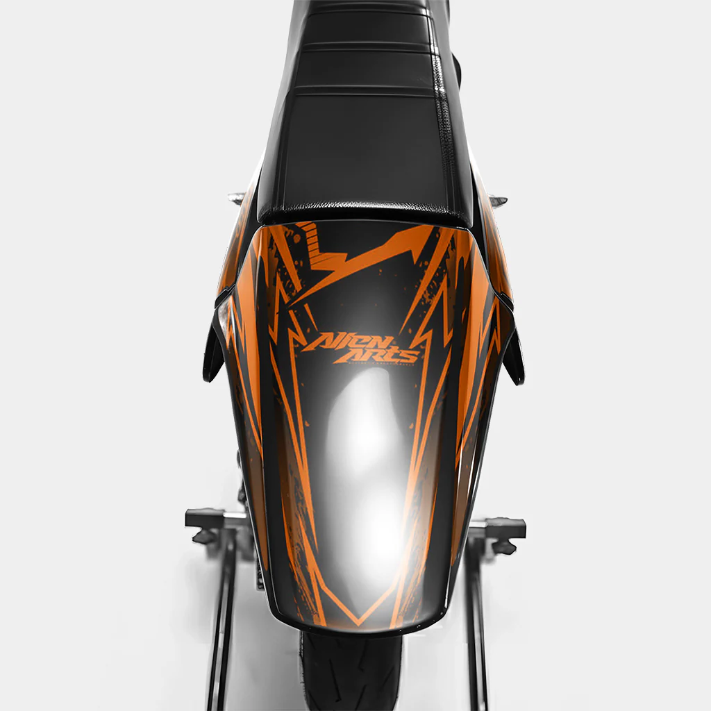 MIROIR - Kit deco DERBI 50cc - Orange - Image 3