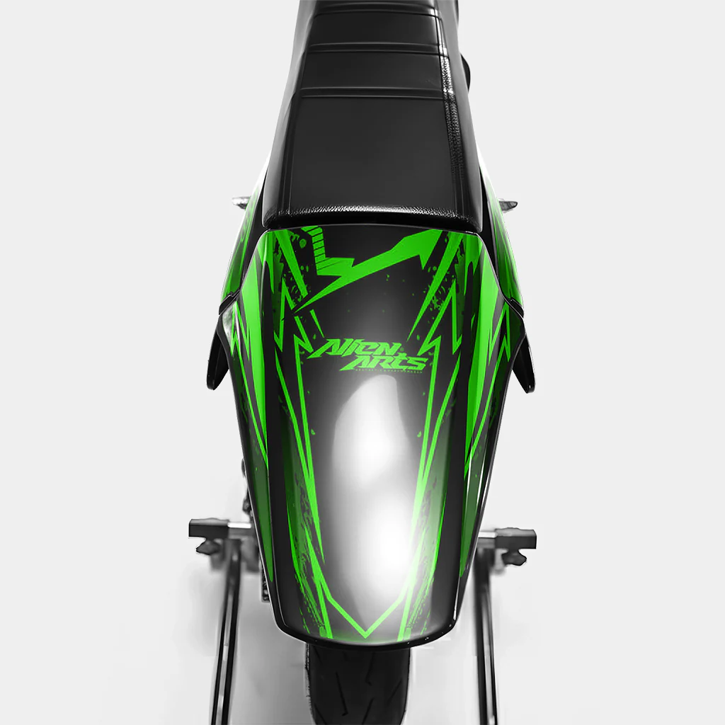 MIROIR - Kit deco DERBI 50cc - Vert - Image 3