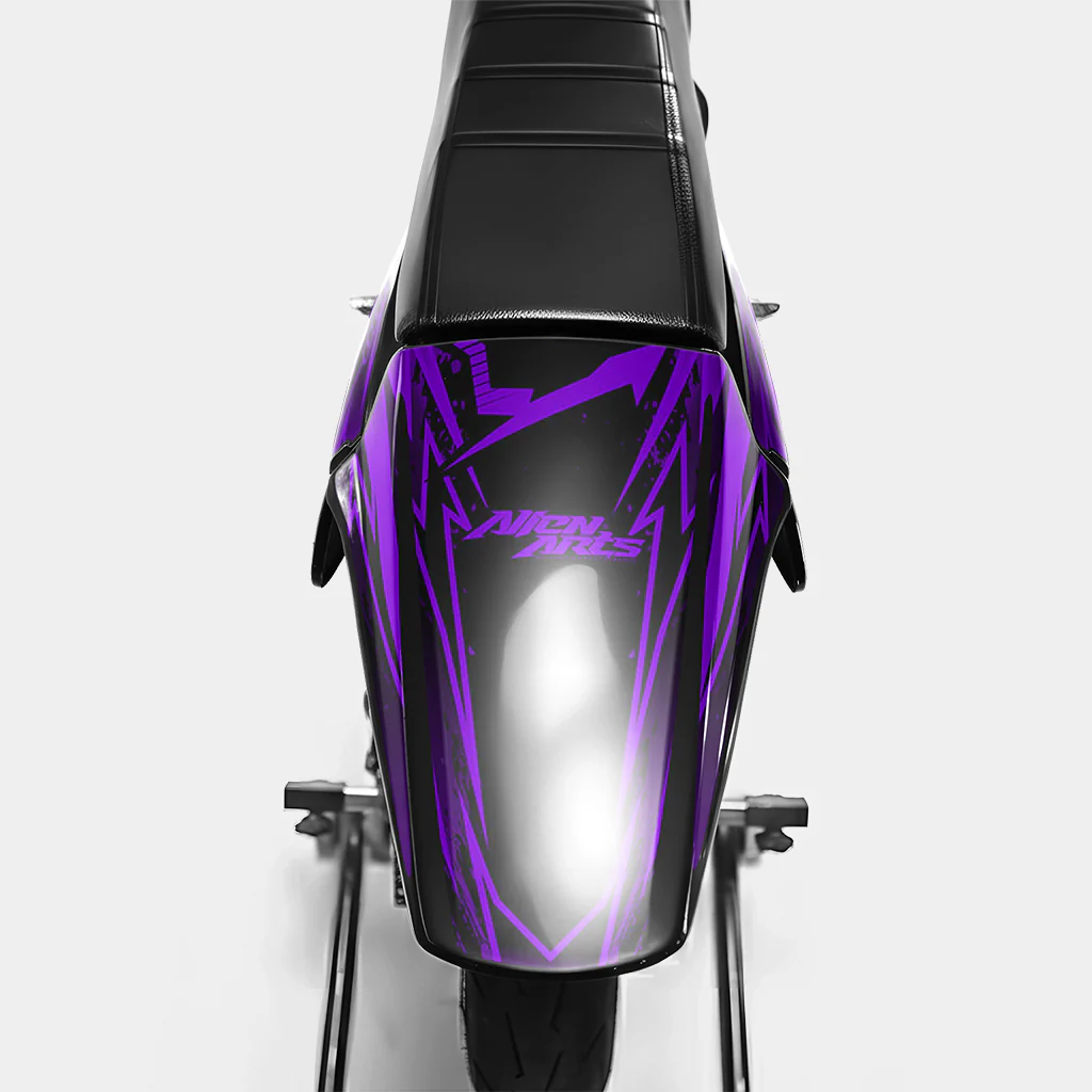 MIROIR - Kit deco DERBI 50cc - Violet - Image 3