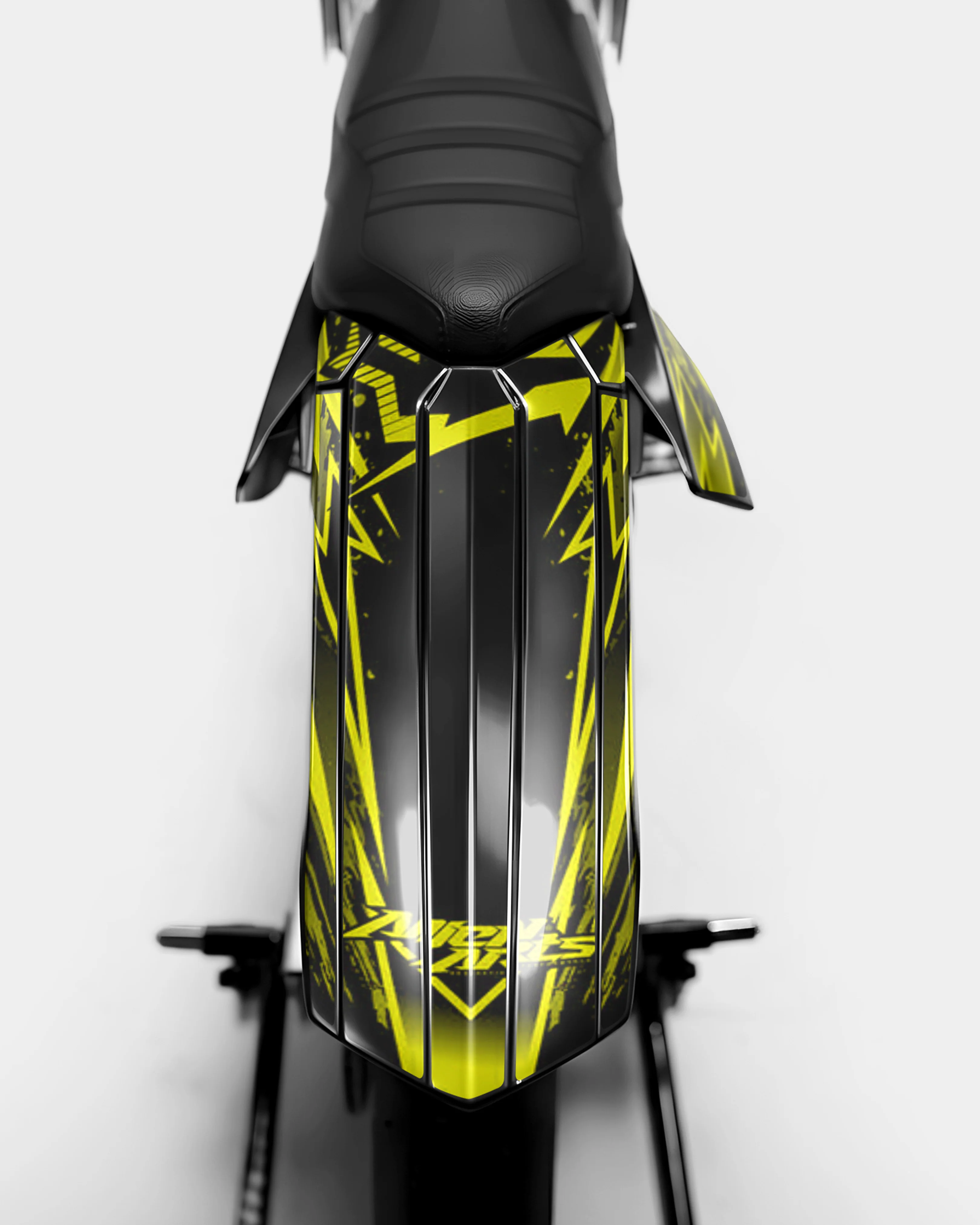 MIROIR - Kit deco RIEJU 50cc - Jaune - Image 3