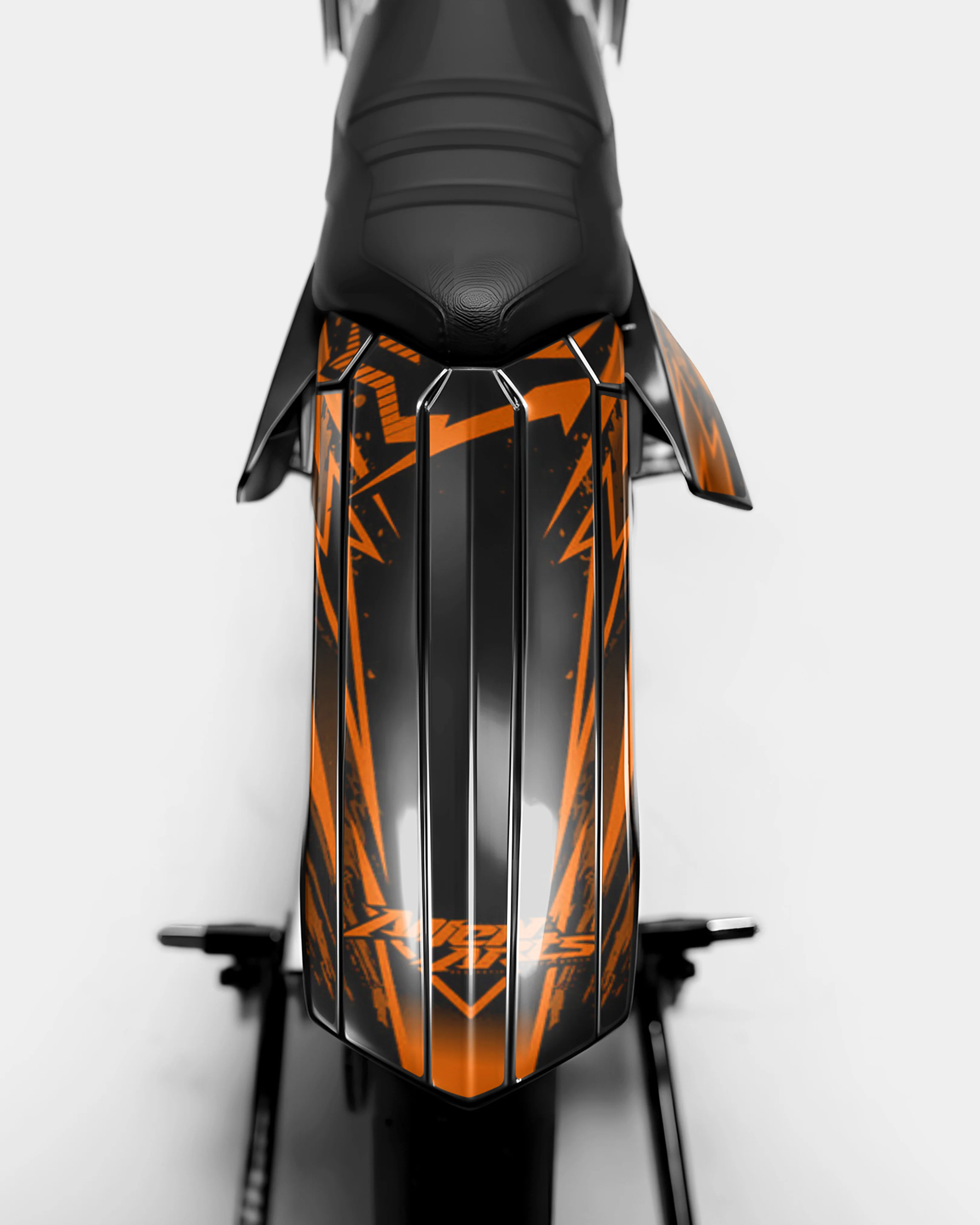 MIROIR - Kit deco RIEJU 50cc - Orange - Image 3