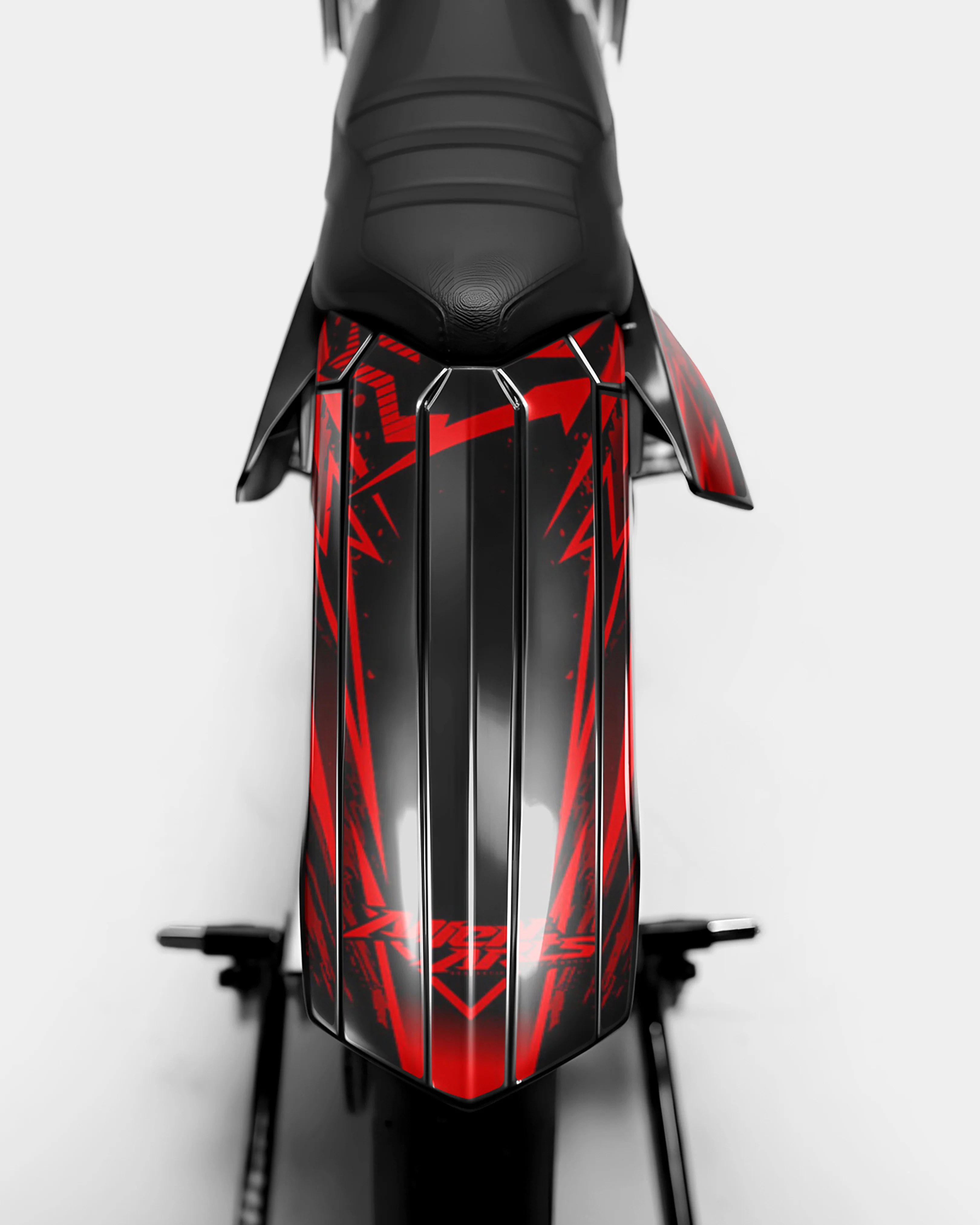 MIROIR - Kit deco RIEJU 50cc - Rouge - Image 3