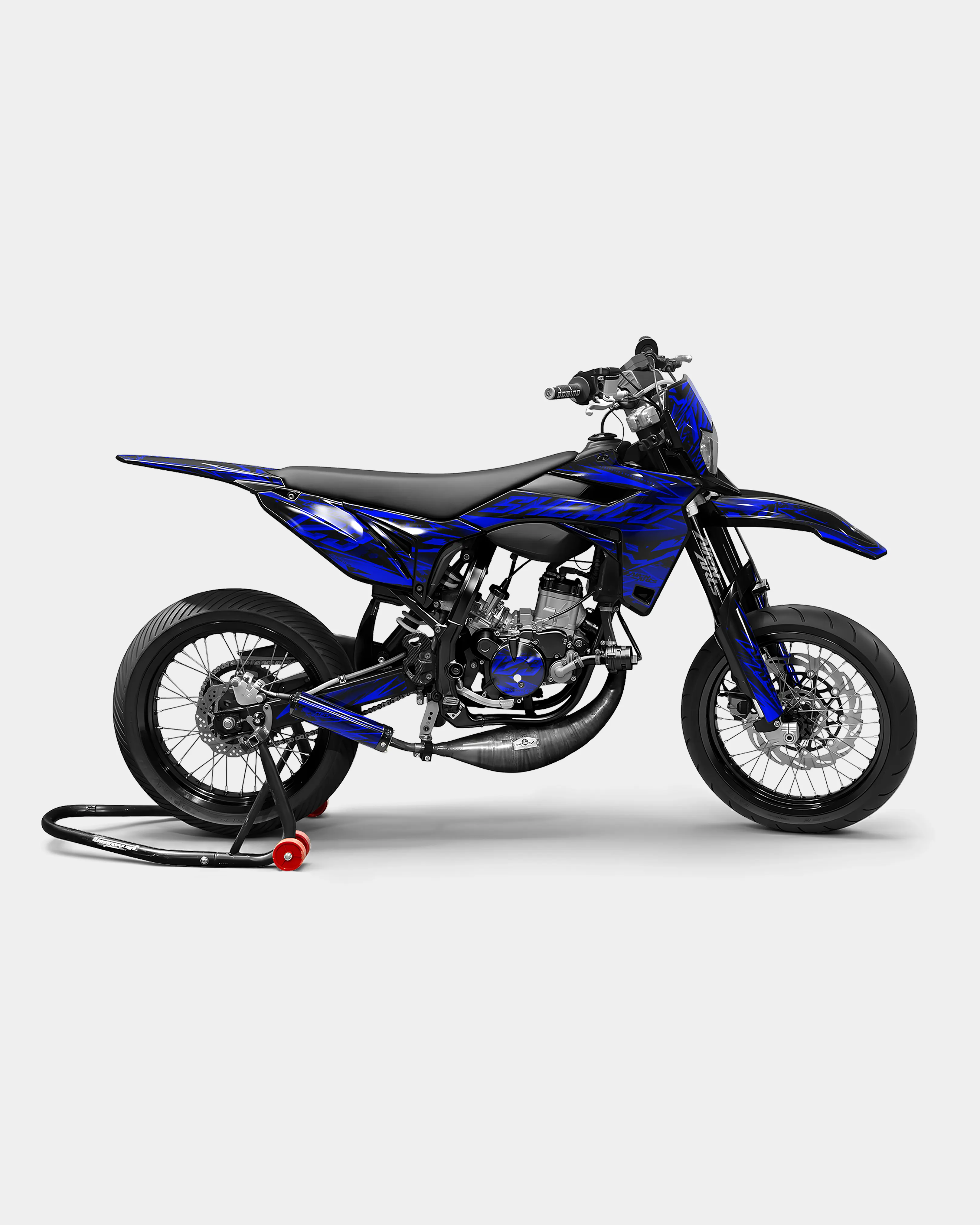MIROIR- Kit deco SHERCO 50cc - Bleu foncé