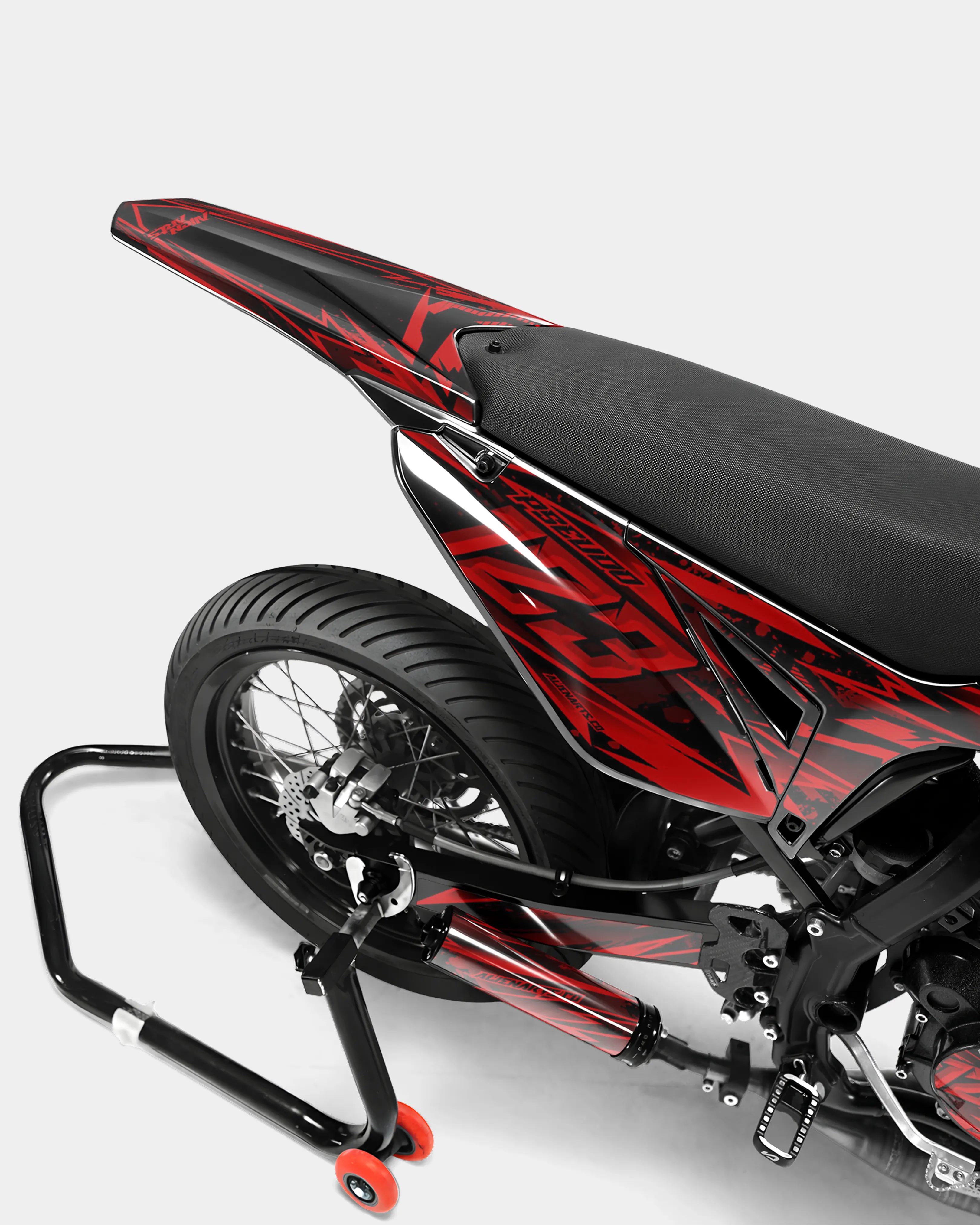 MIROIR- Kit deco SHERCO 50cc - Rouge - Image 4