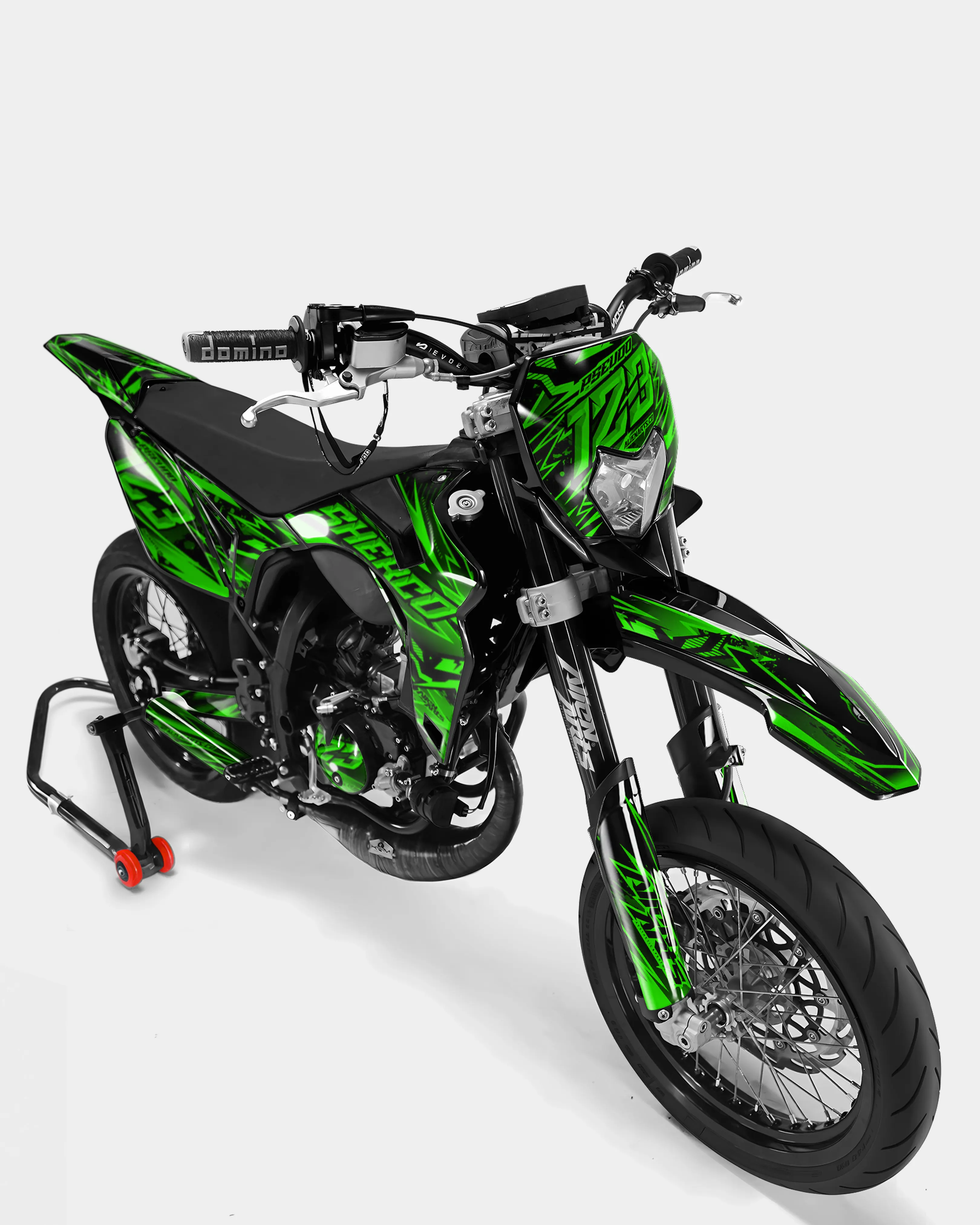MIROIR- Kit deco SHERCO 50cc - Vert - Image 2