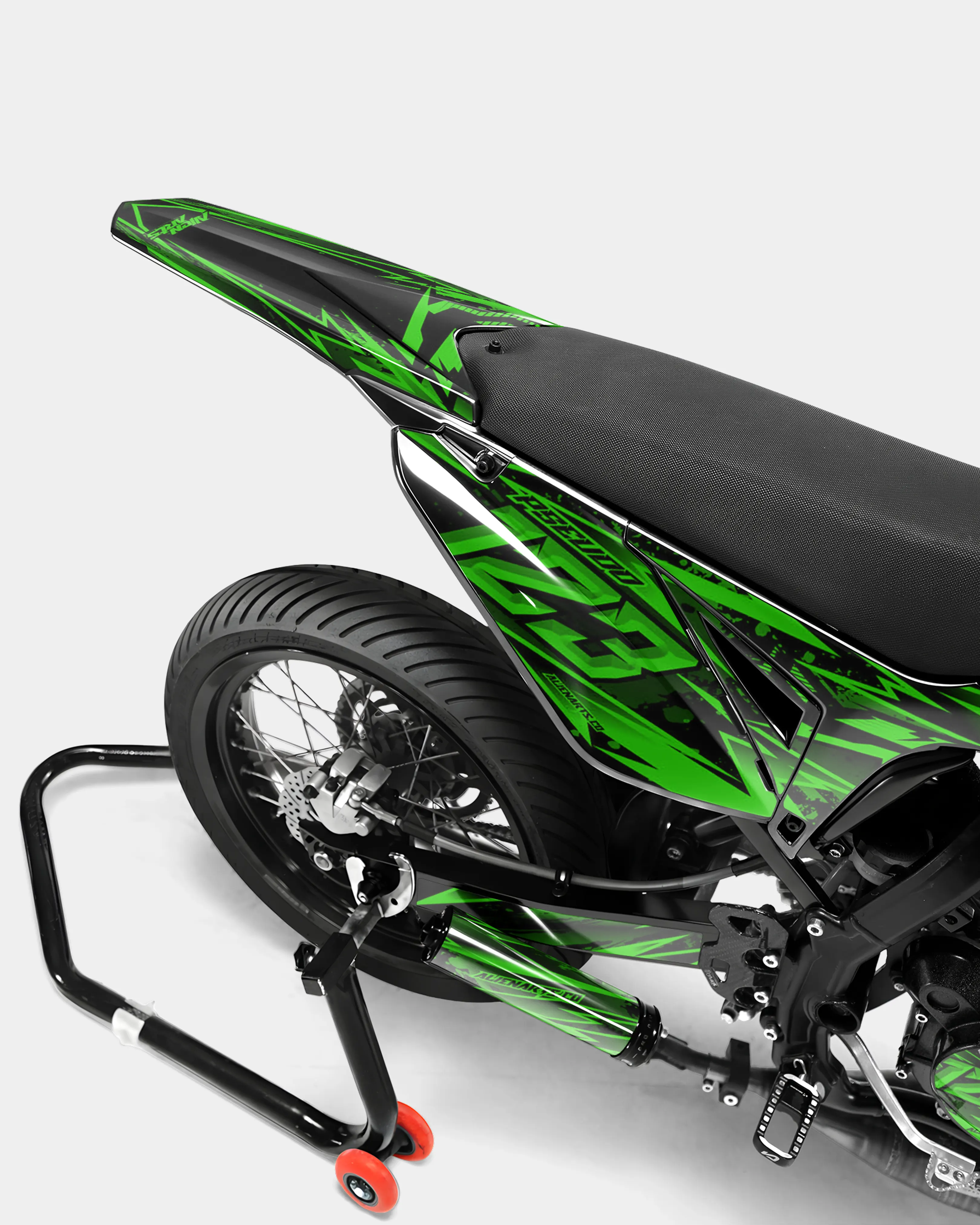 MIROIR- Kit deco SHERCO 50cc - Vert - Image 4