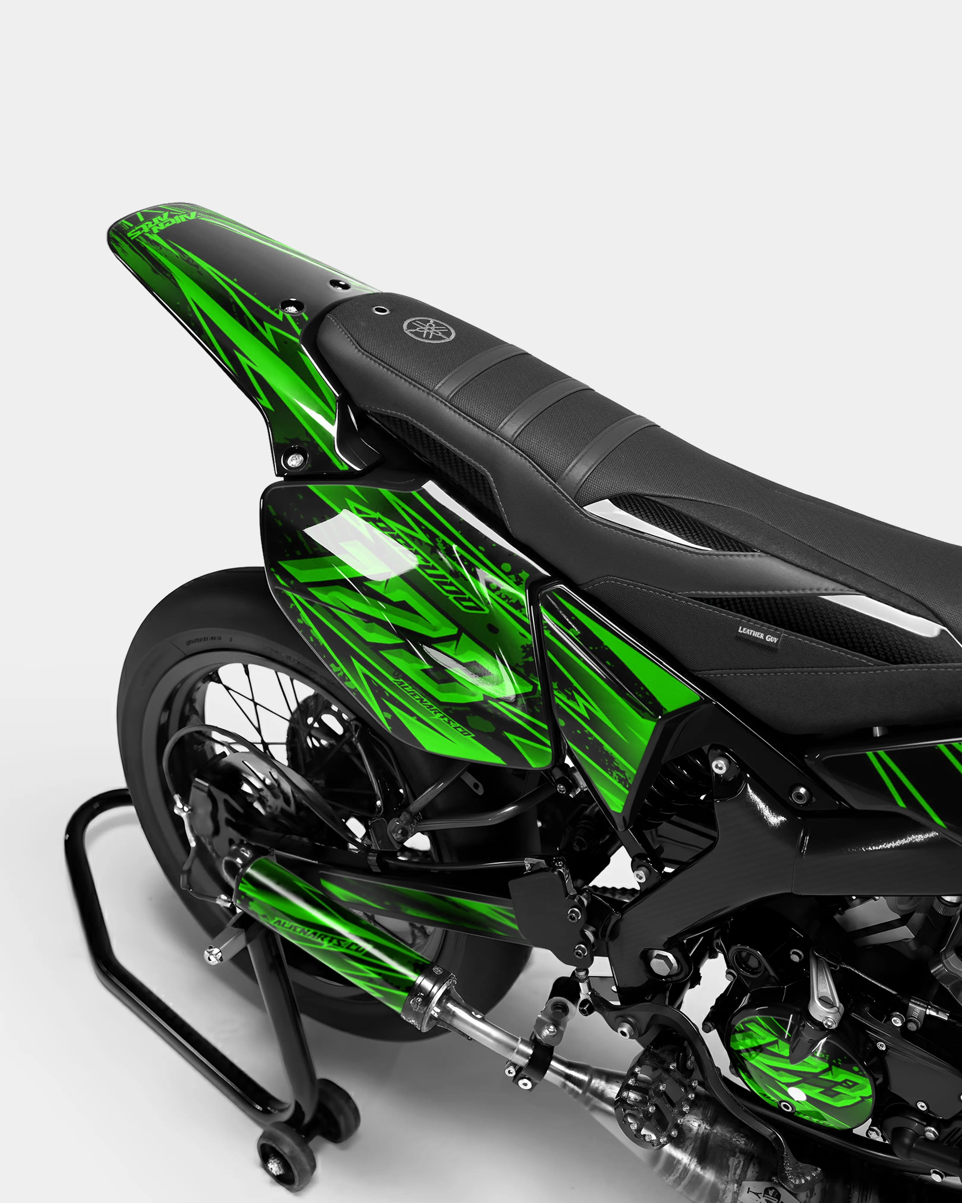 MIROIR - Kit deco YAMAHA DT 50cc - Vert - Image 3