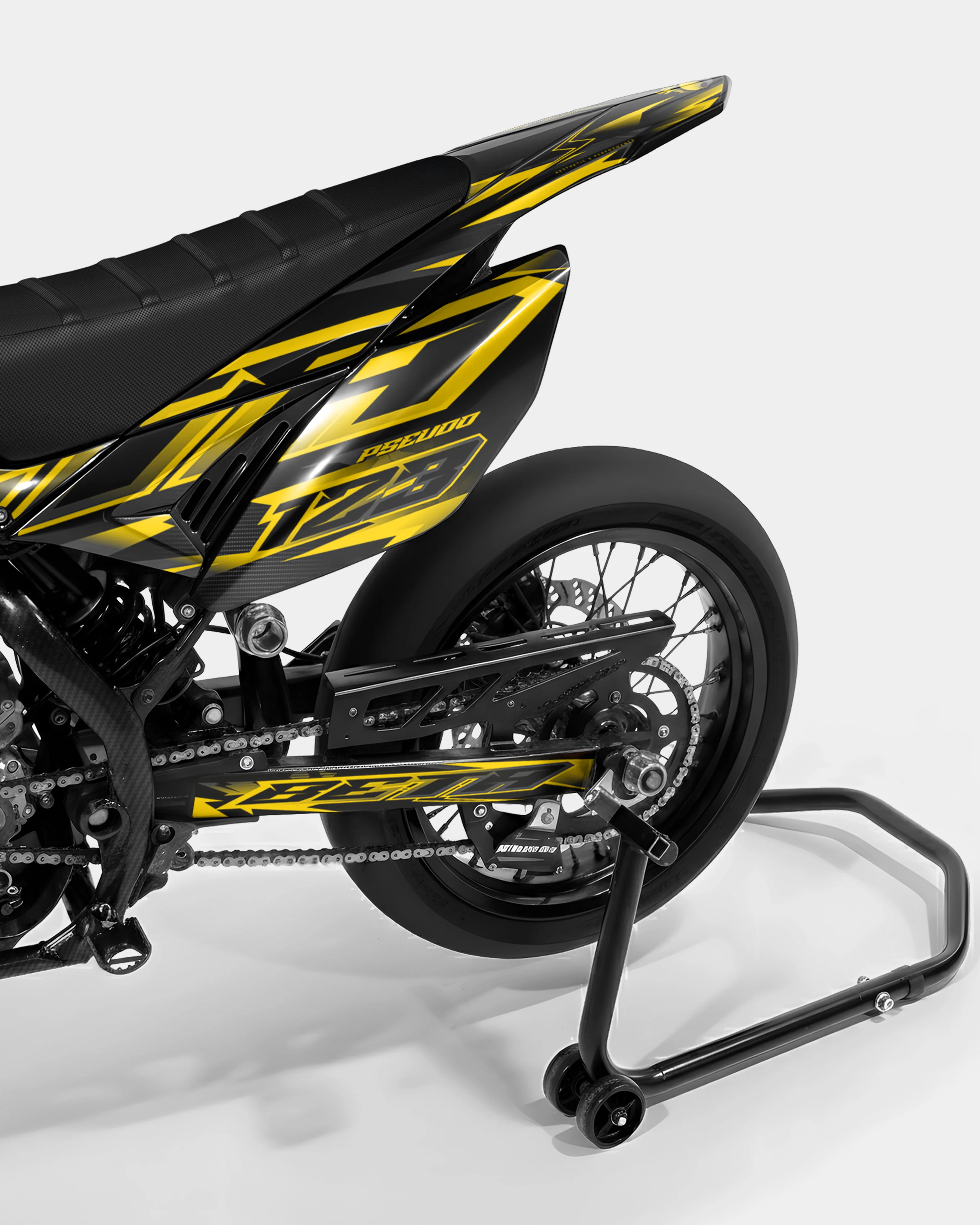 MISTRAL - Kit deco BETA 50cc - Jaune Foncé - Image 3