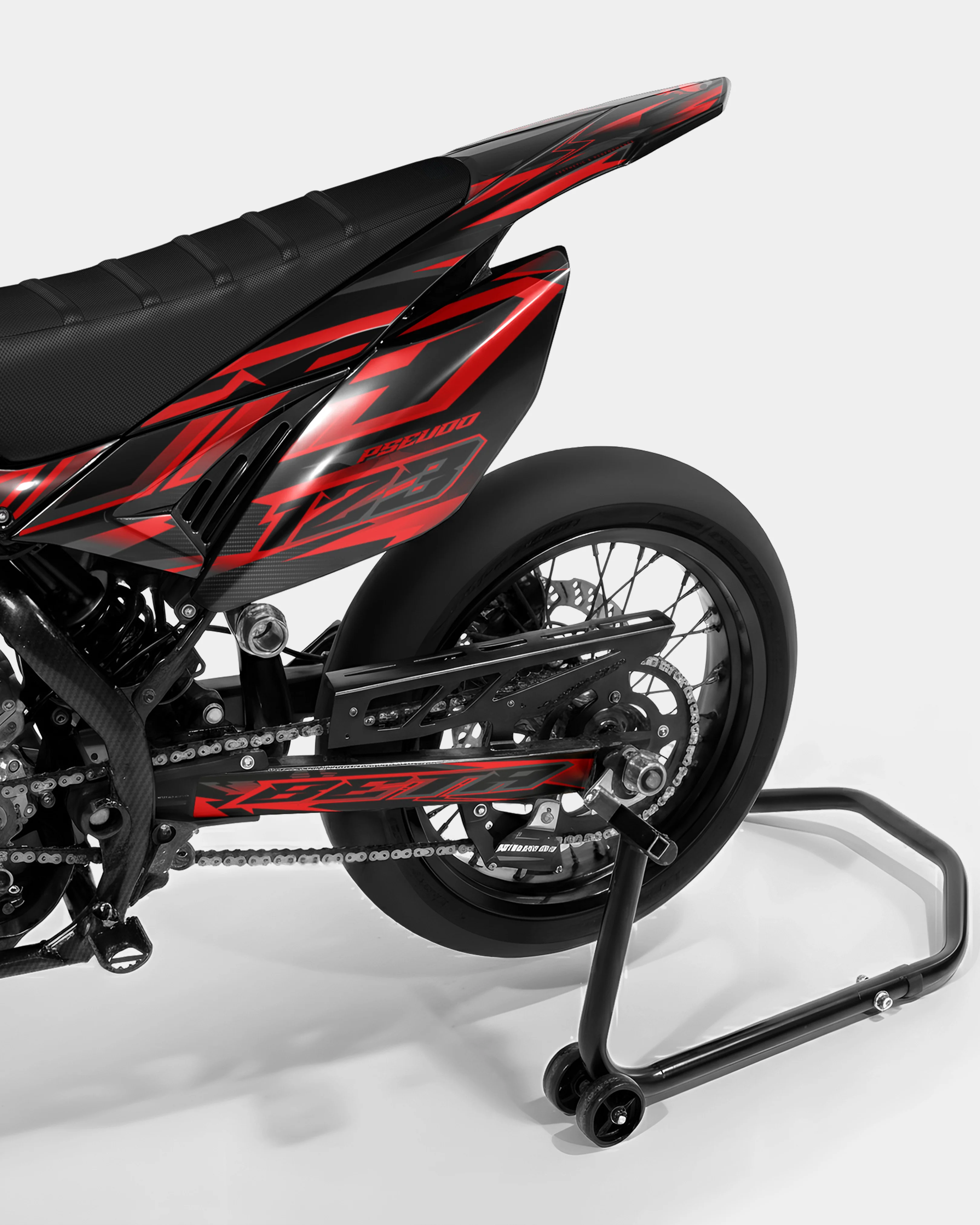 MISTRAL - Kit deco BETA 50cc - Rouge - Image 3