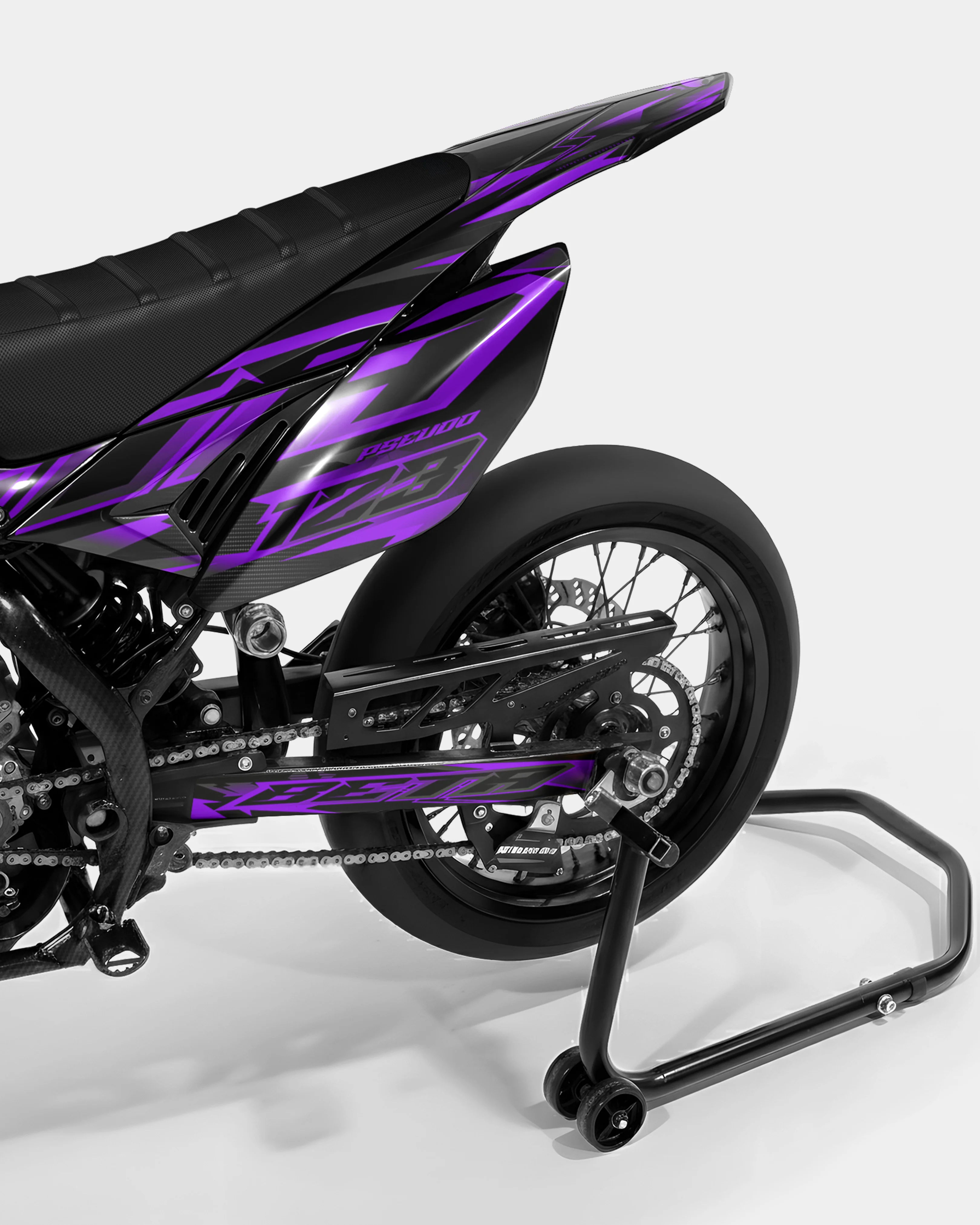 MISTRAL - Kit deco BETA 50cc - Violet - Image 3