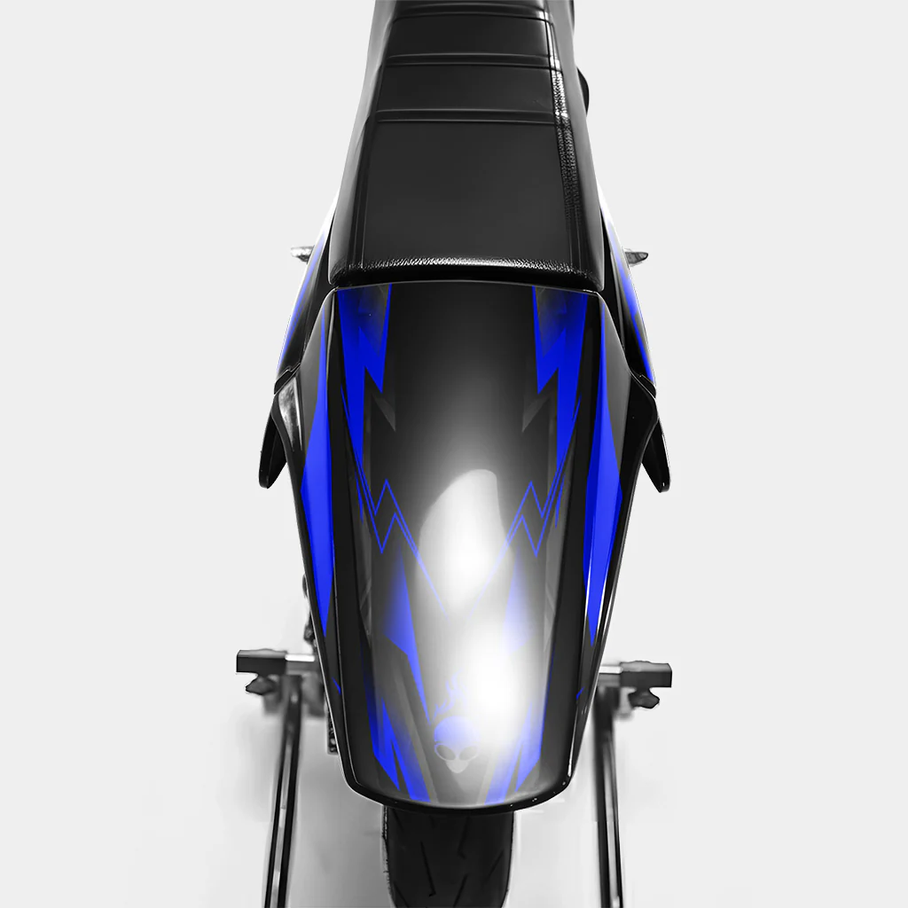 MISTRAL - Kit deco DERBI 50cc - Bleu Foncé - Image 3