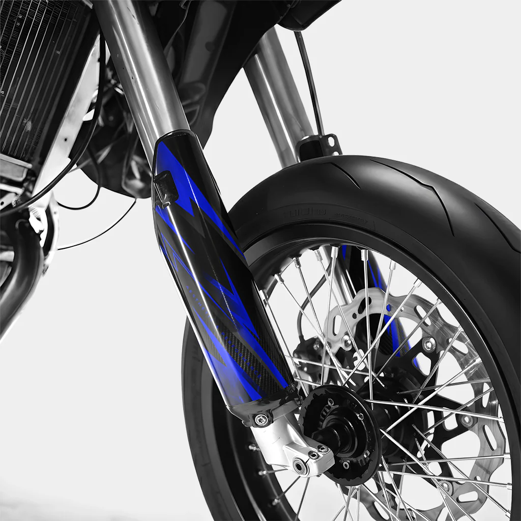 MISTRAL - Kit deco DERBI 50cc - Bleu Foncé - Image 4