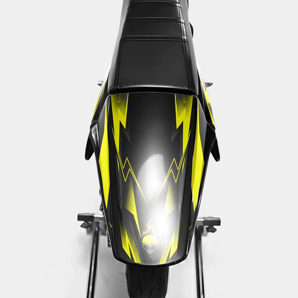 MISTRAL - Kit deco DERBI 50cc - Jaune - Image 3