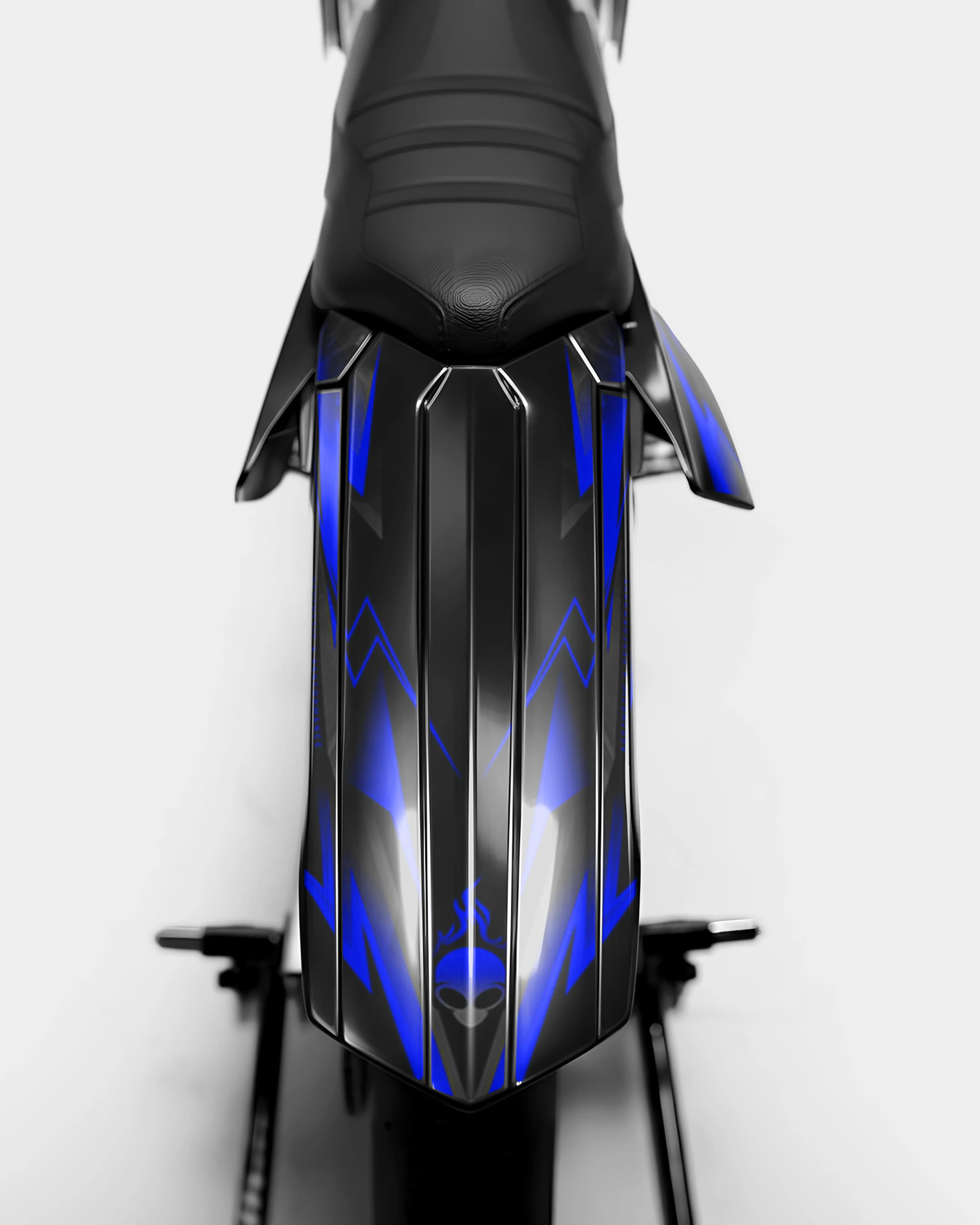 MISTRAL - Kit deco RIEJU 50cc - Bleu Foncé - Image 3