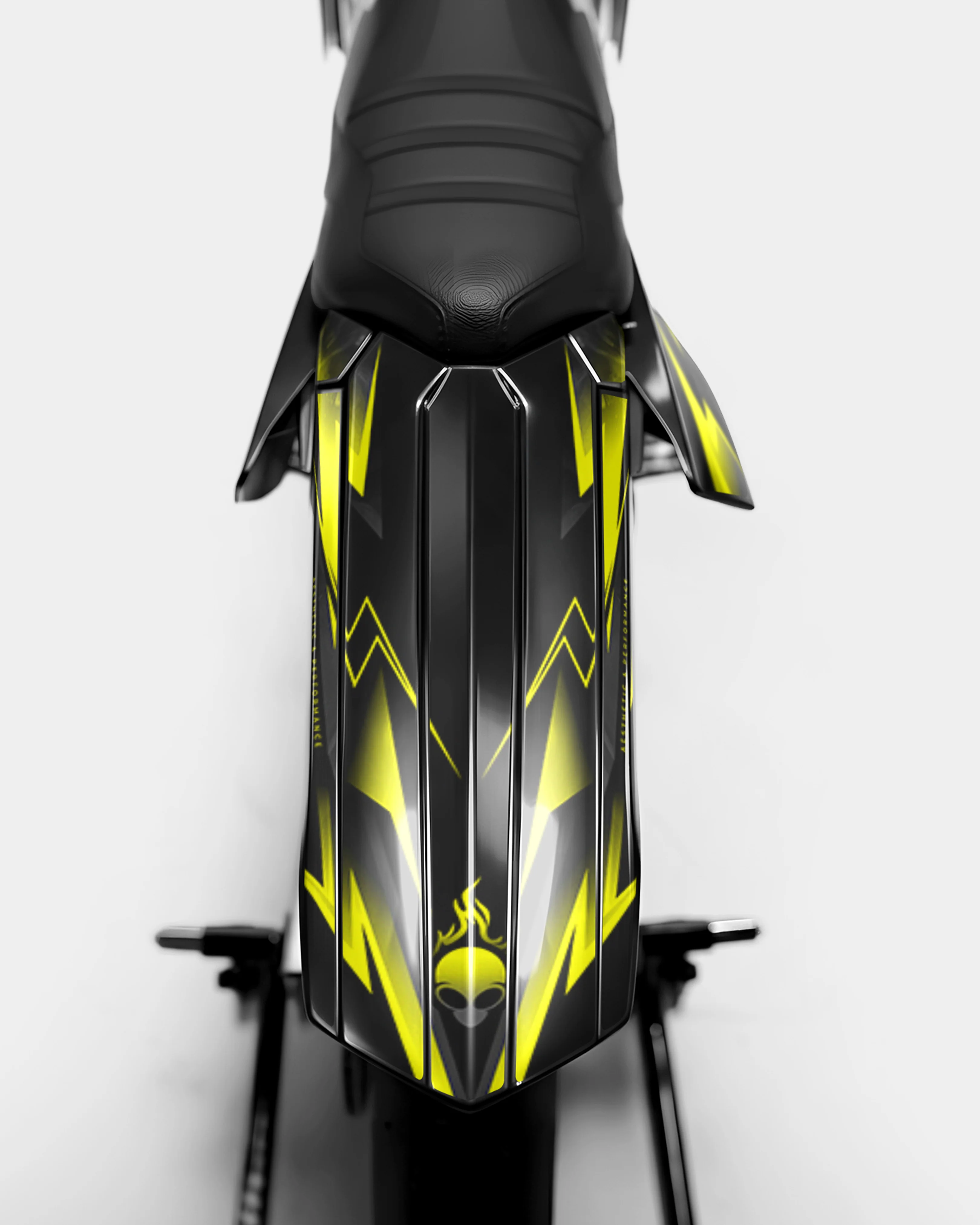 MISTRAL - Kit deco RIEJU 50cc - Jaune - Image 3