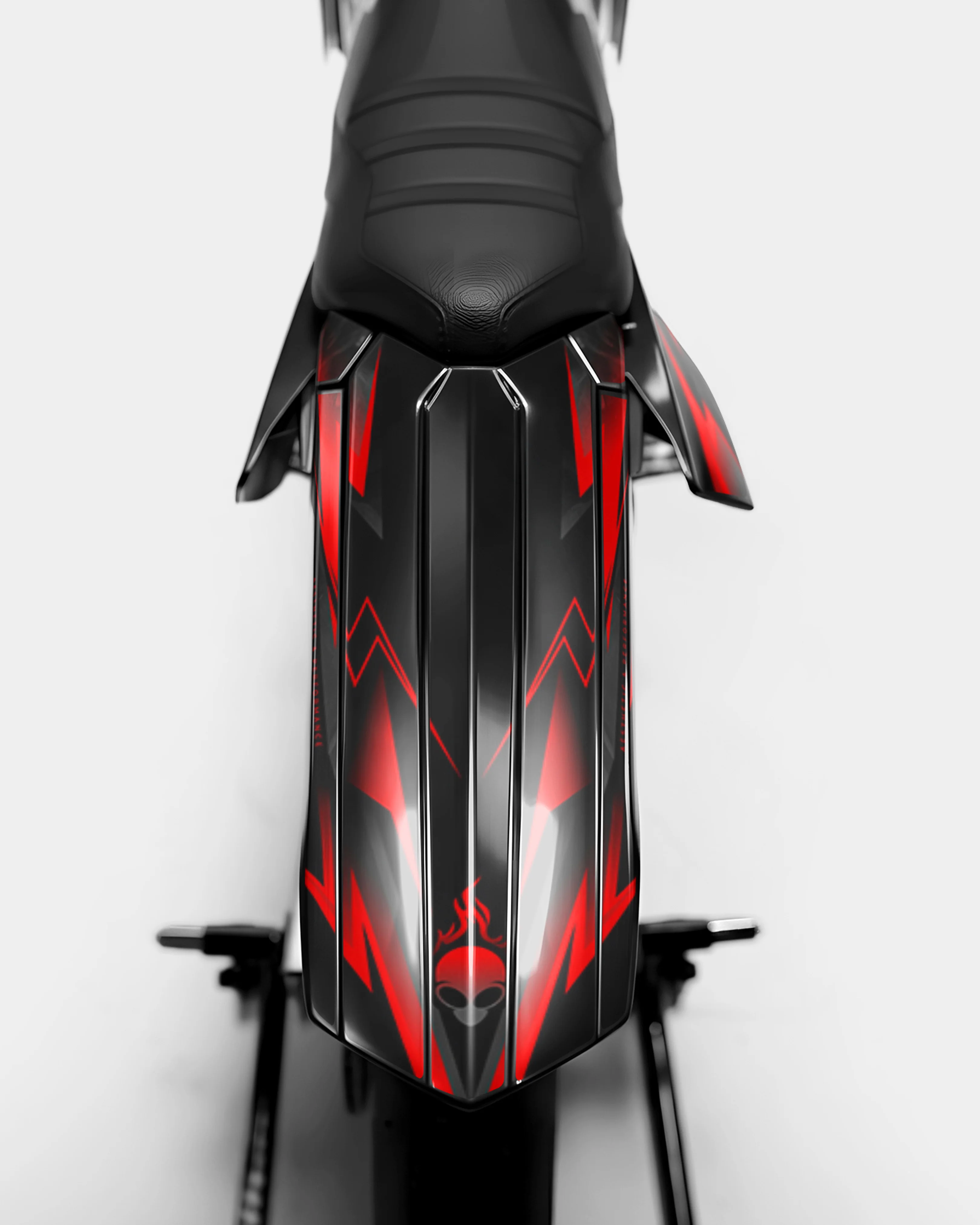 MISTRAL - Kit deco RIEJU 50cc - Rouge - Image 3