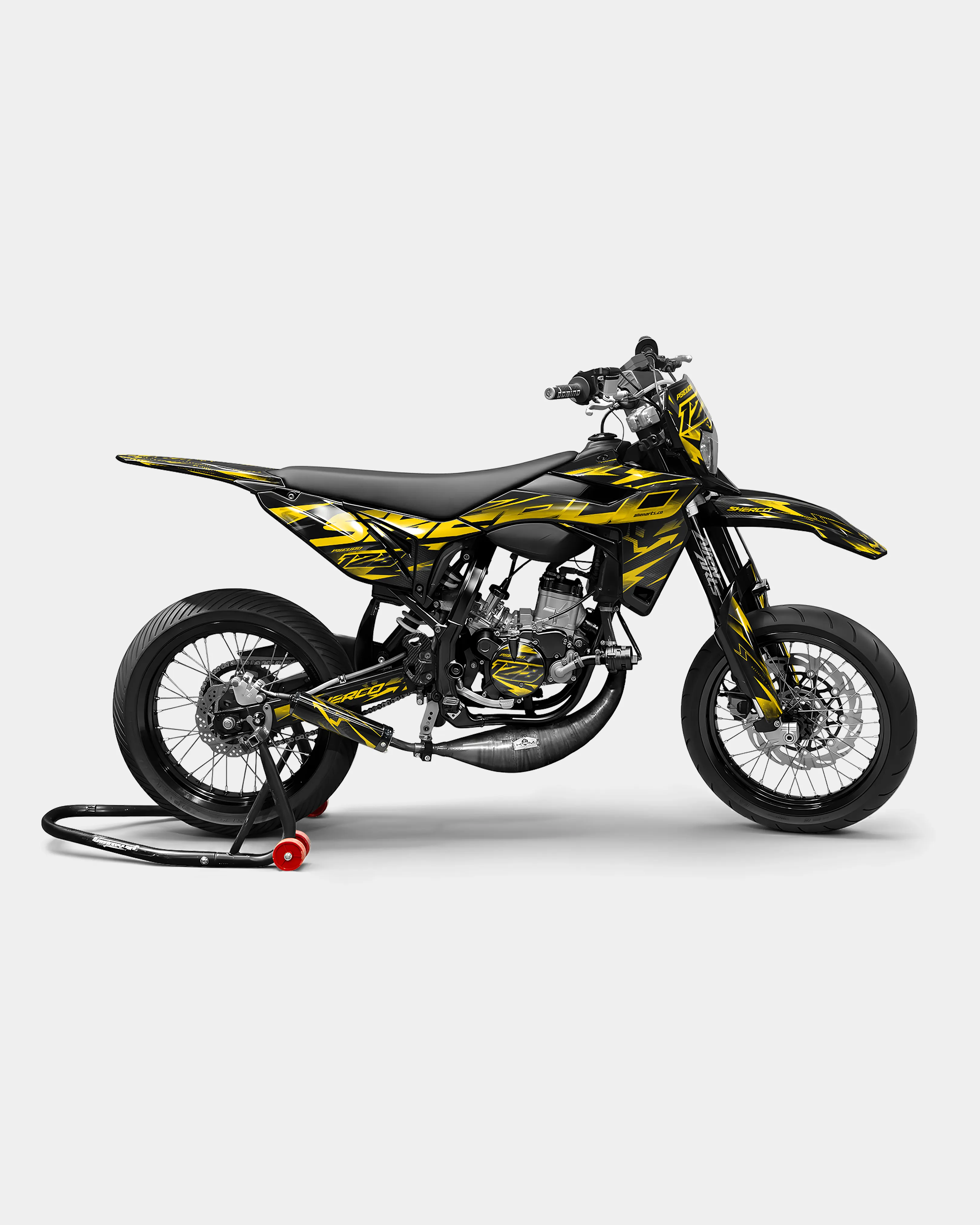 MISTRAL- Kit deco SHERCO 50cc - Jaune foncé