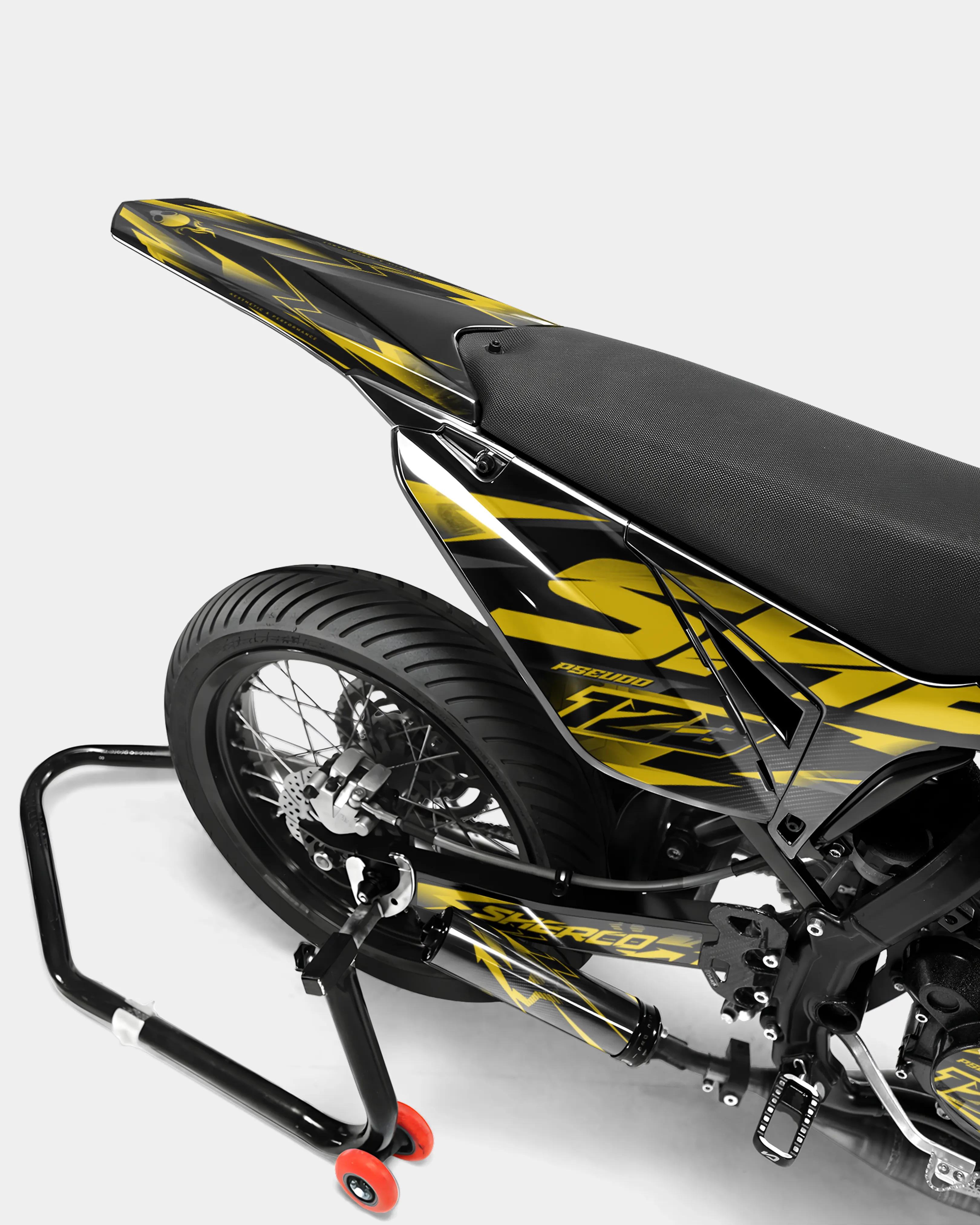 MISTRAL- Kit deco SHERCO 50cc - Jaune foncé - Image 4