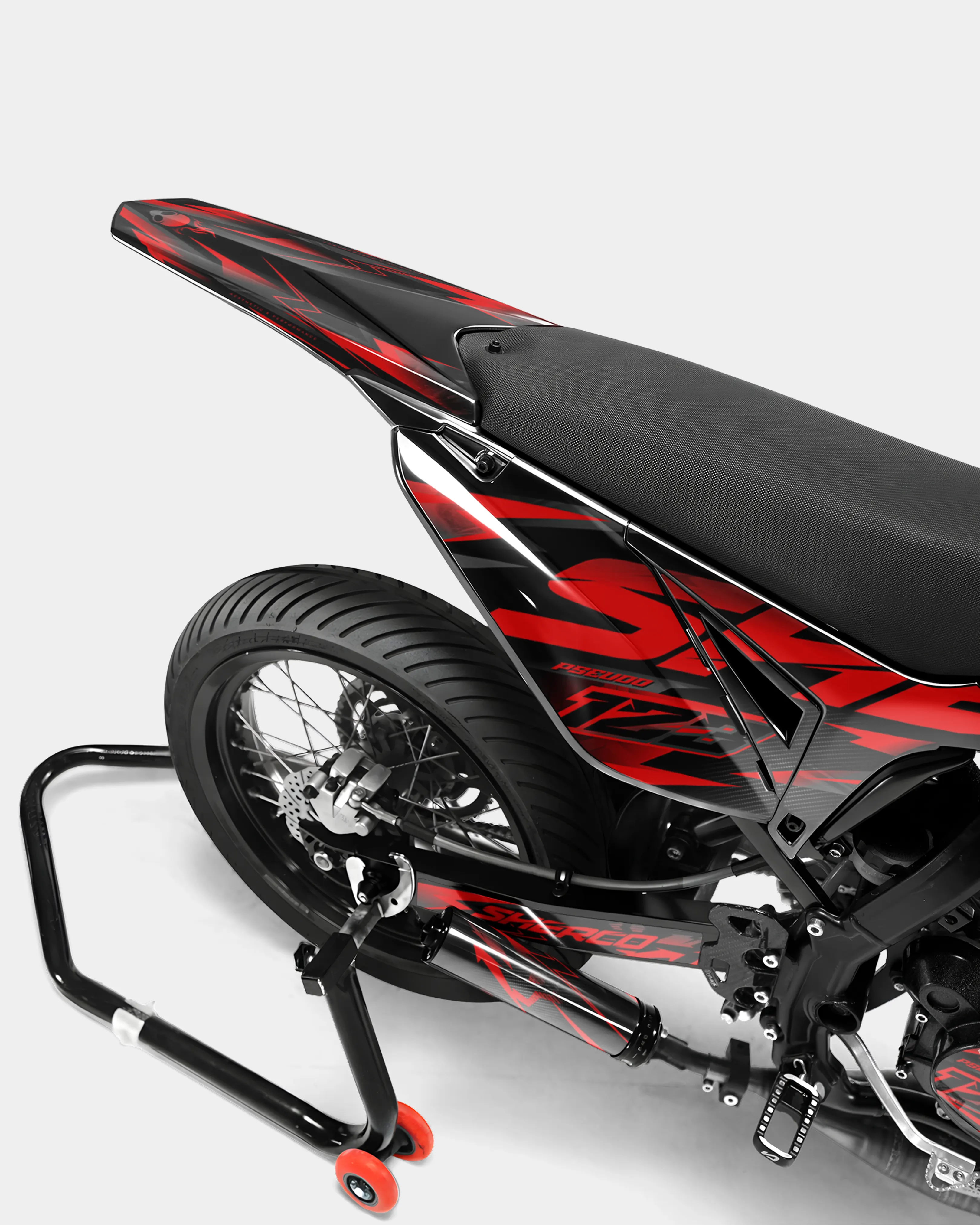 MISTRAL- Kit deco SHERCO 50cc - Rouge - Image 4