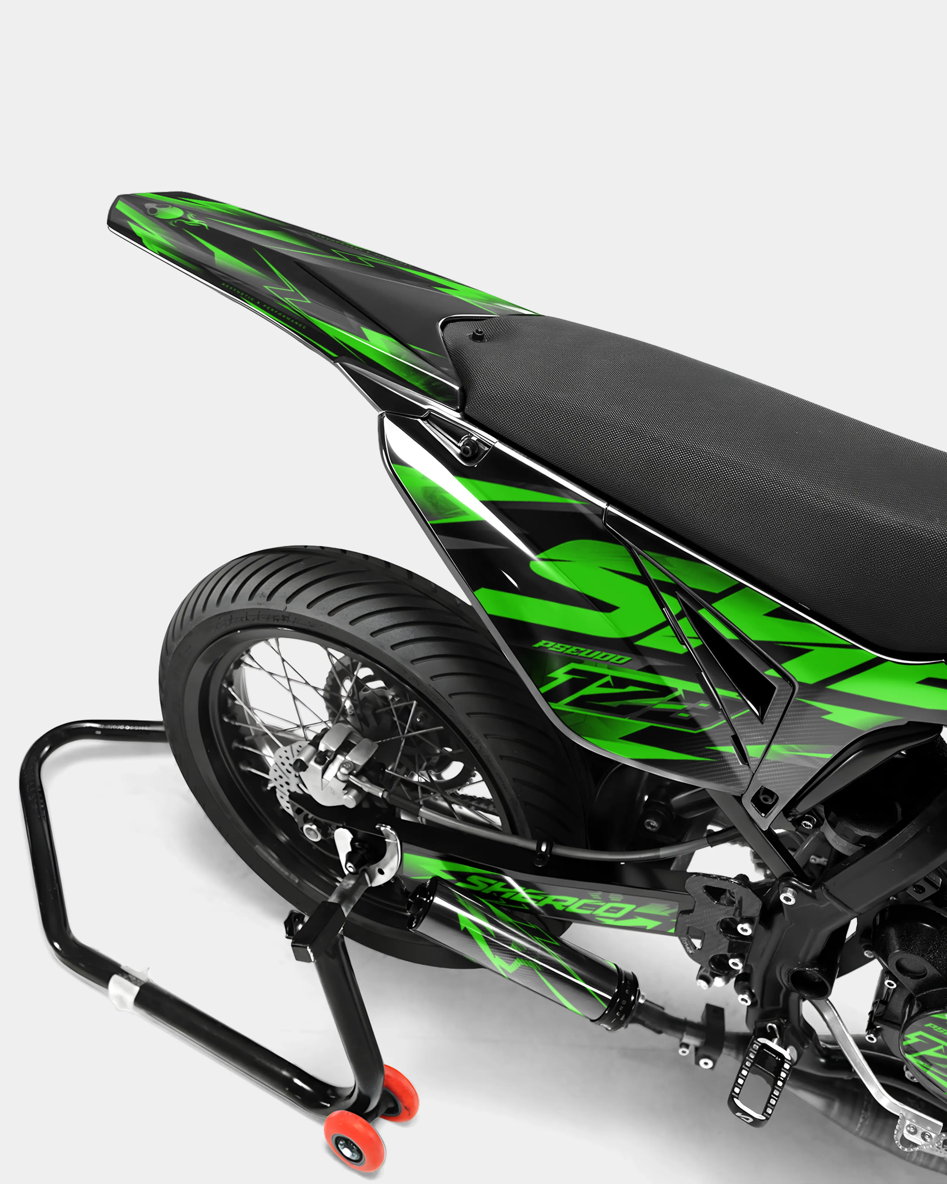 MISTRAL- Kit deco SHERCO 50cc - Vert - Image 4
