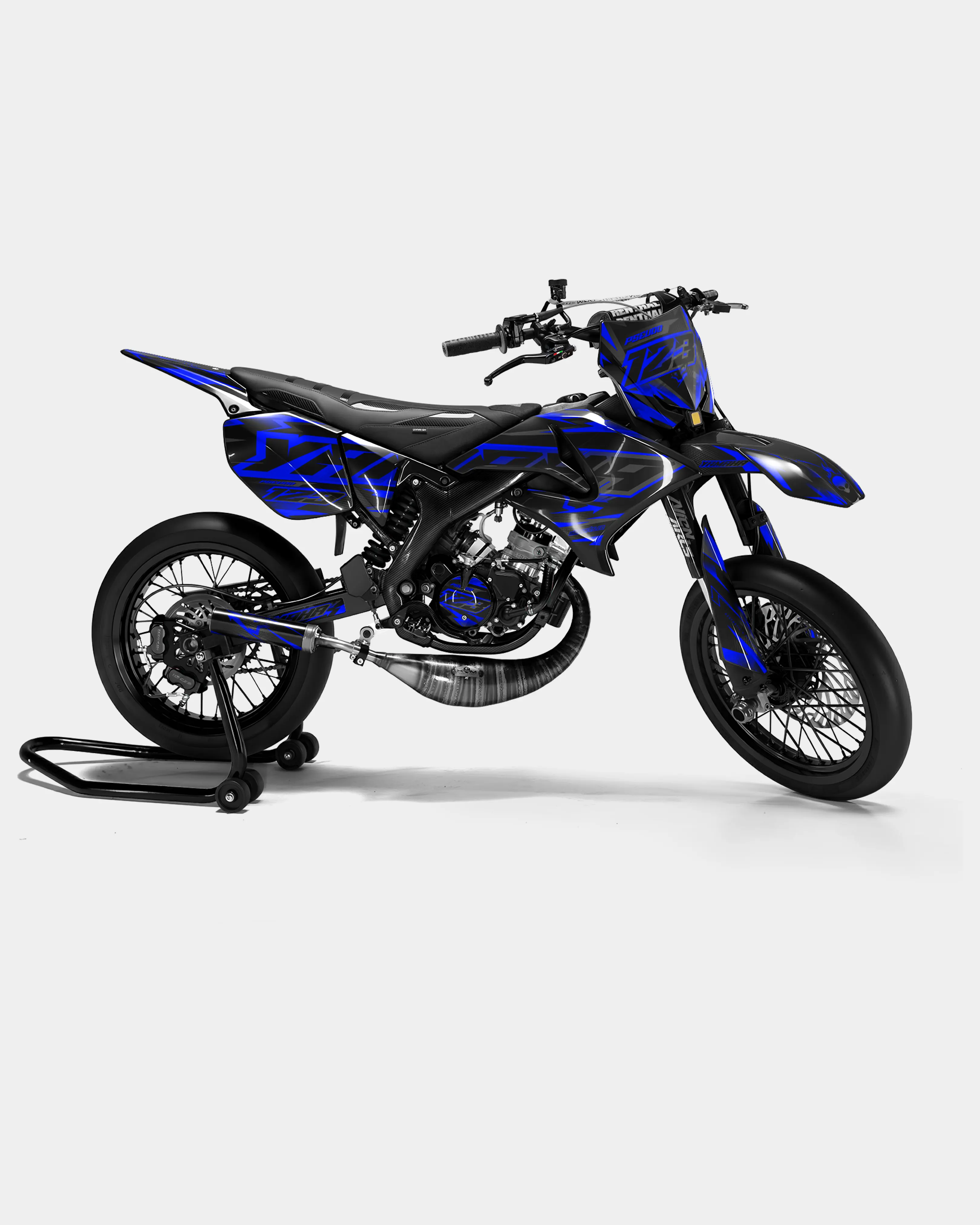 MISTRAL - Kit deco YAMAHA DT 50cc - Bleu foncé