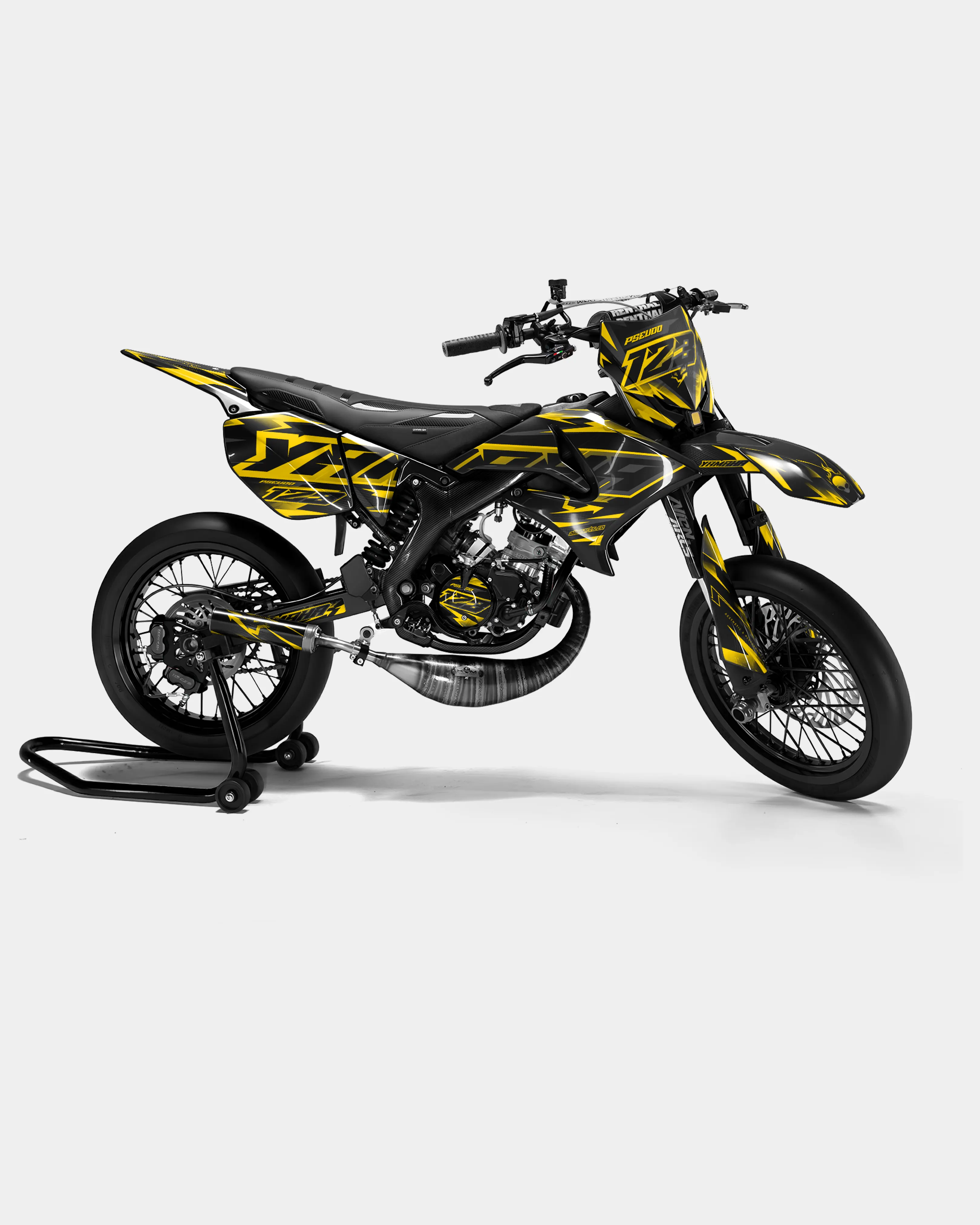 MISTRAL - Kit deco YAMAHA DT 50cc - Jaune foncé