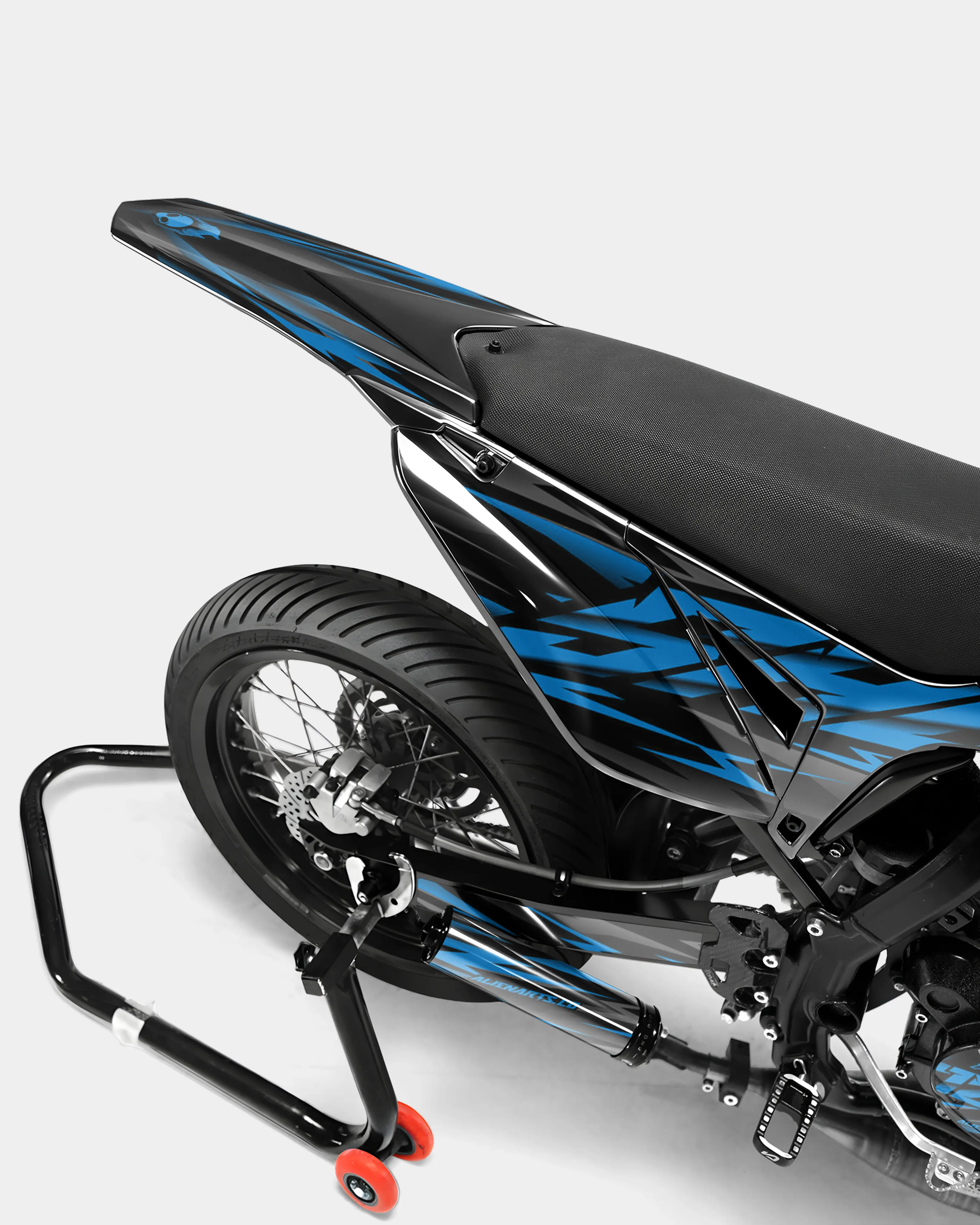 NOVUM- Kit deco SHERCO 50cc - Bleu - Image 4
