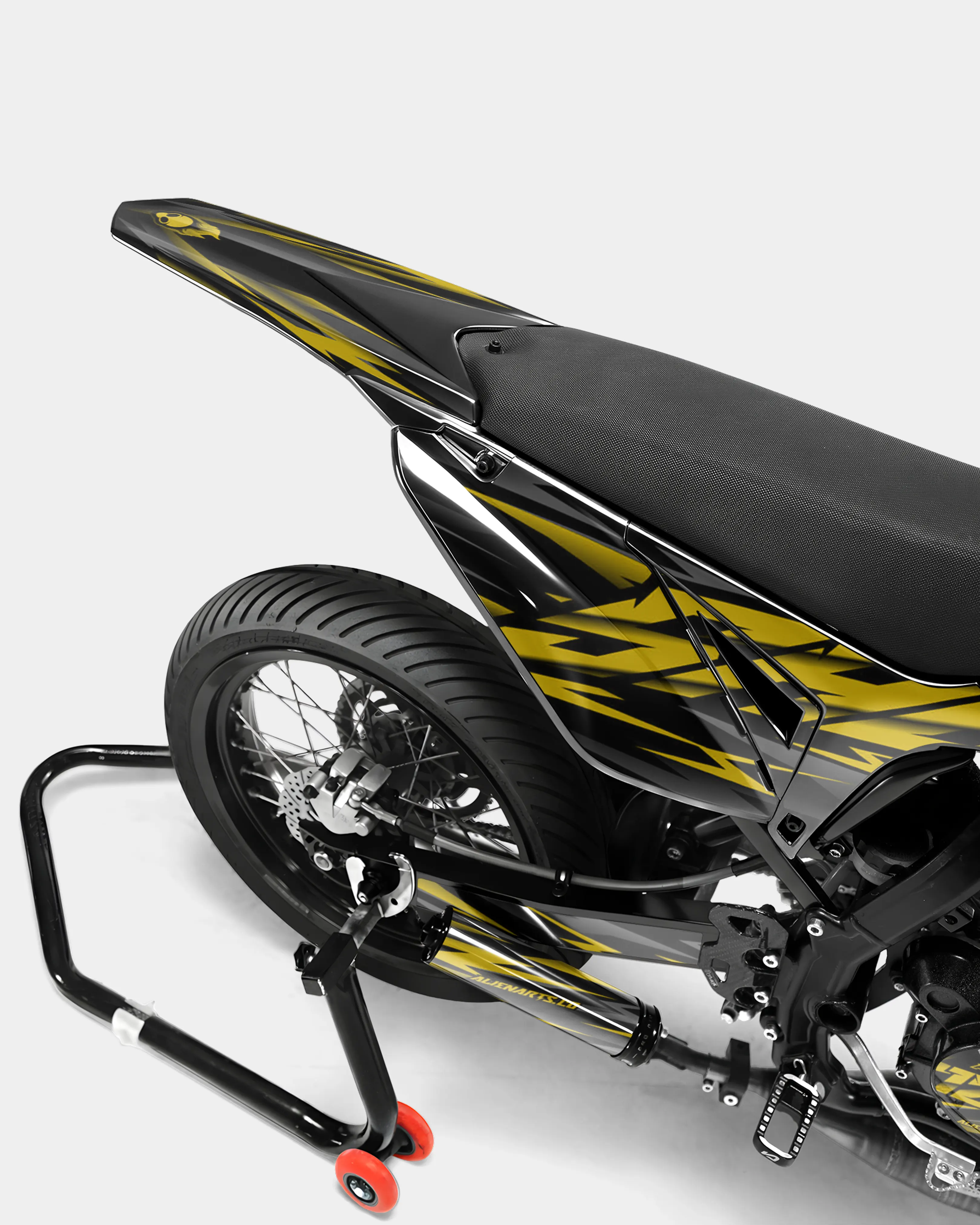 NOVUM- Kit deco SHERCO 50cc - Jaune foncé - Image 4