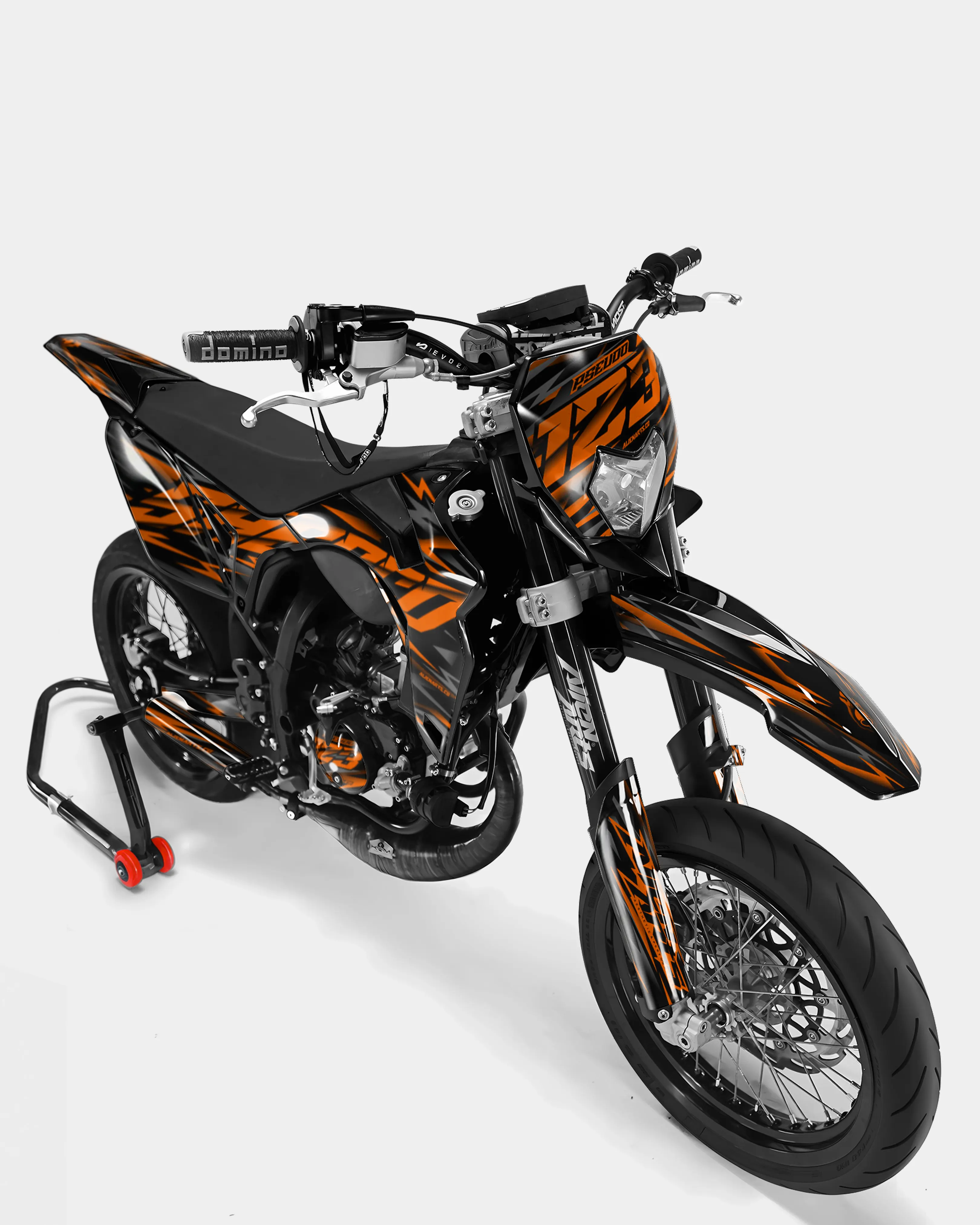 NOVUM- Kit deco SHERCO 50cc - Orange - Image 2