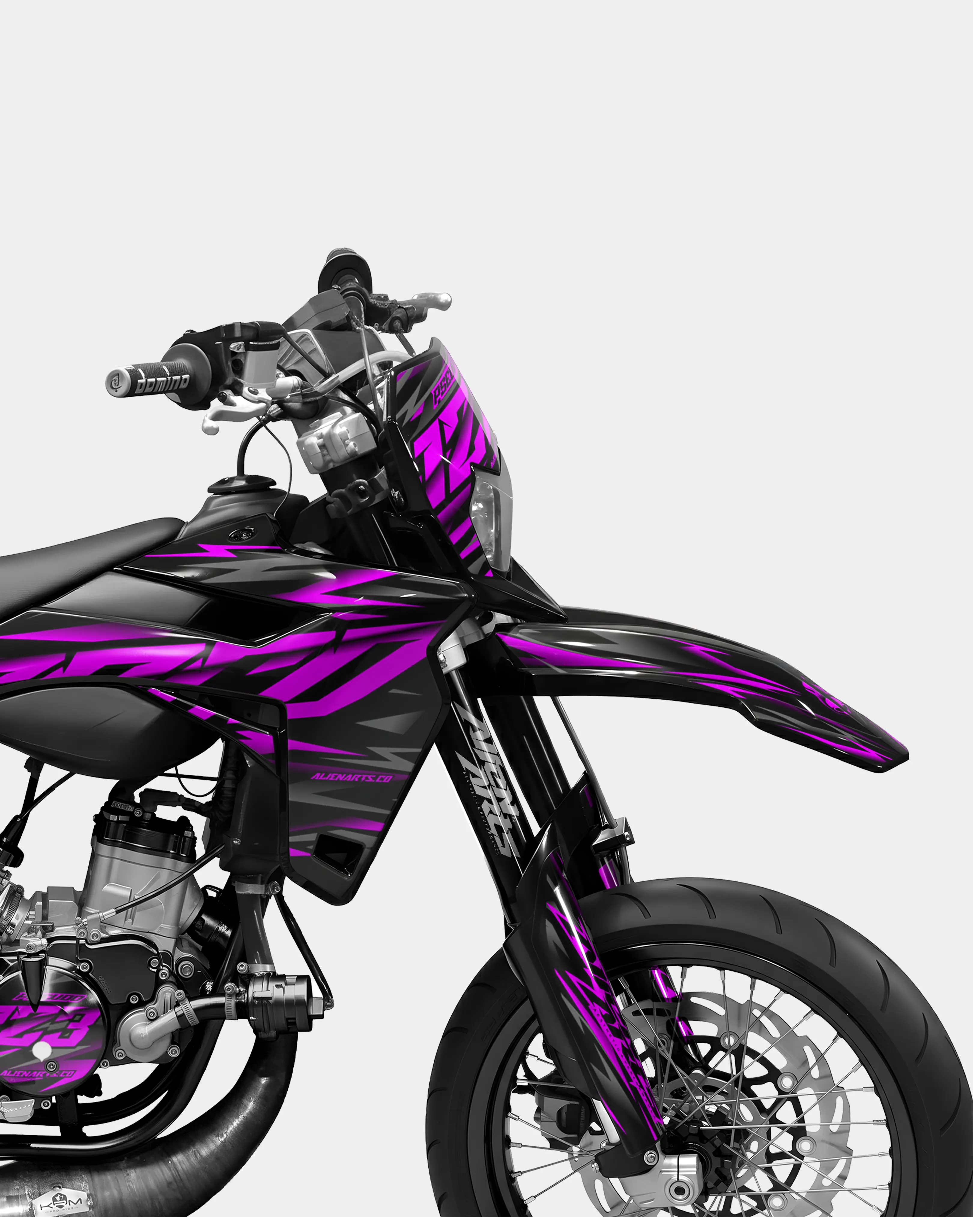 NOVUM- Kit deco SHERCO 50cc - Rose - Image 3