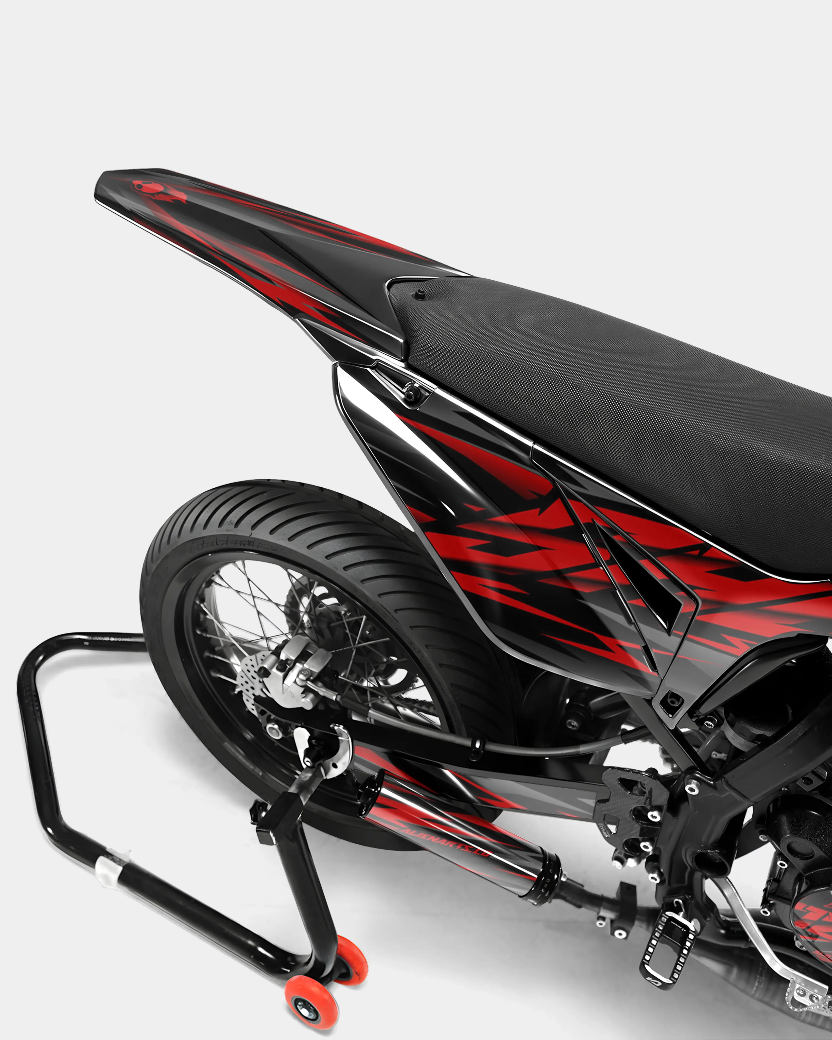 NOVUM- Kit deco SHERCO 50cc - Rouge - Image 4