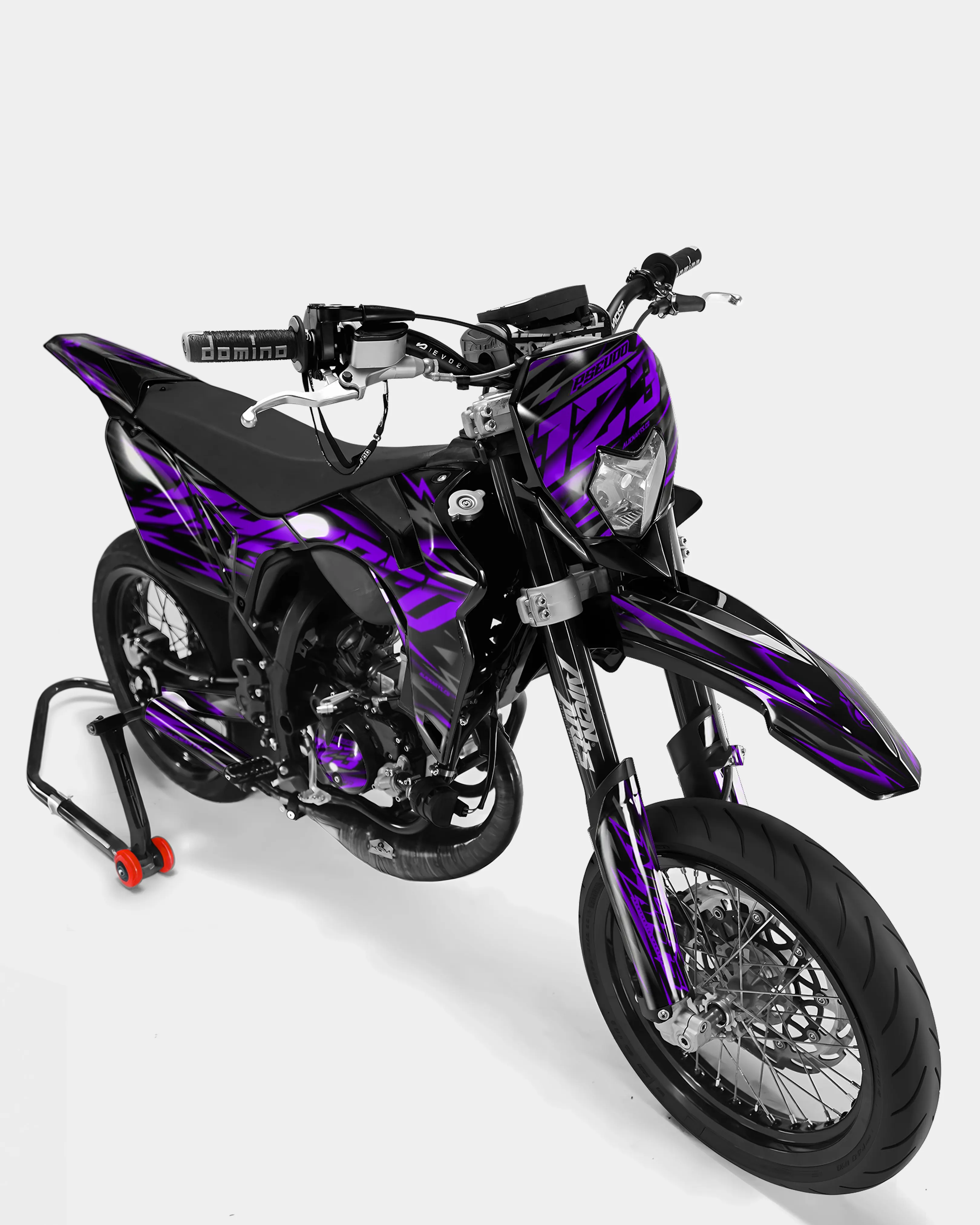 NOVUM- Kit deco SHERCO 50cc - Violet - Image 2