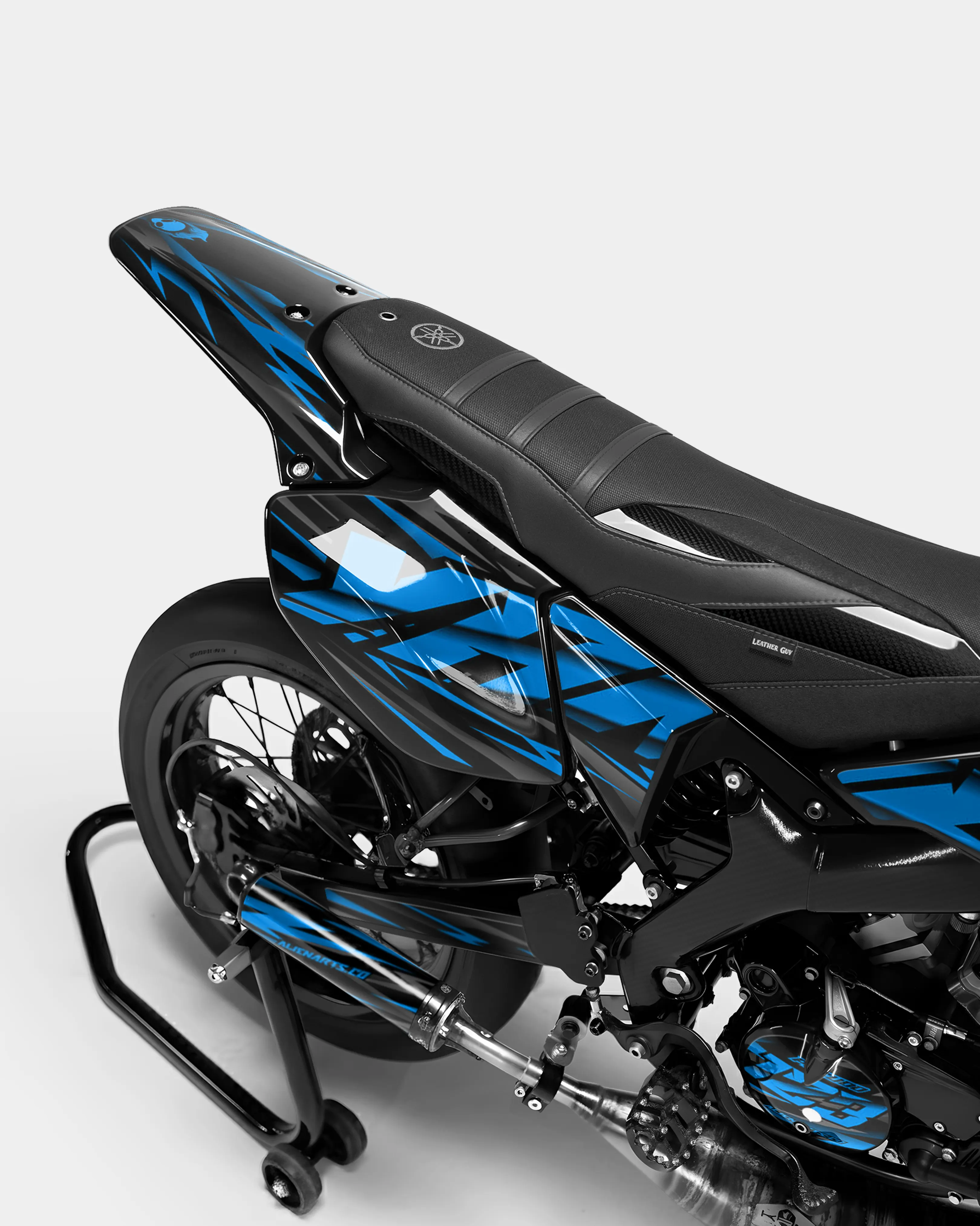 NOVUM - Kit deco YAMAHA DT 50cc - Bleu - Image 3