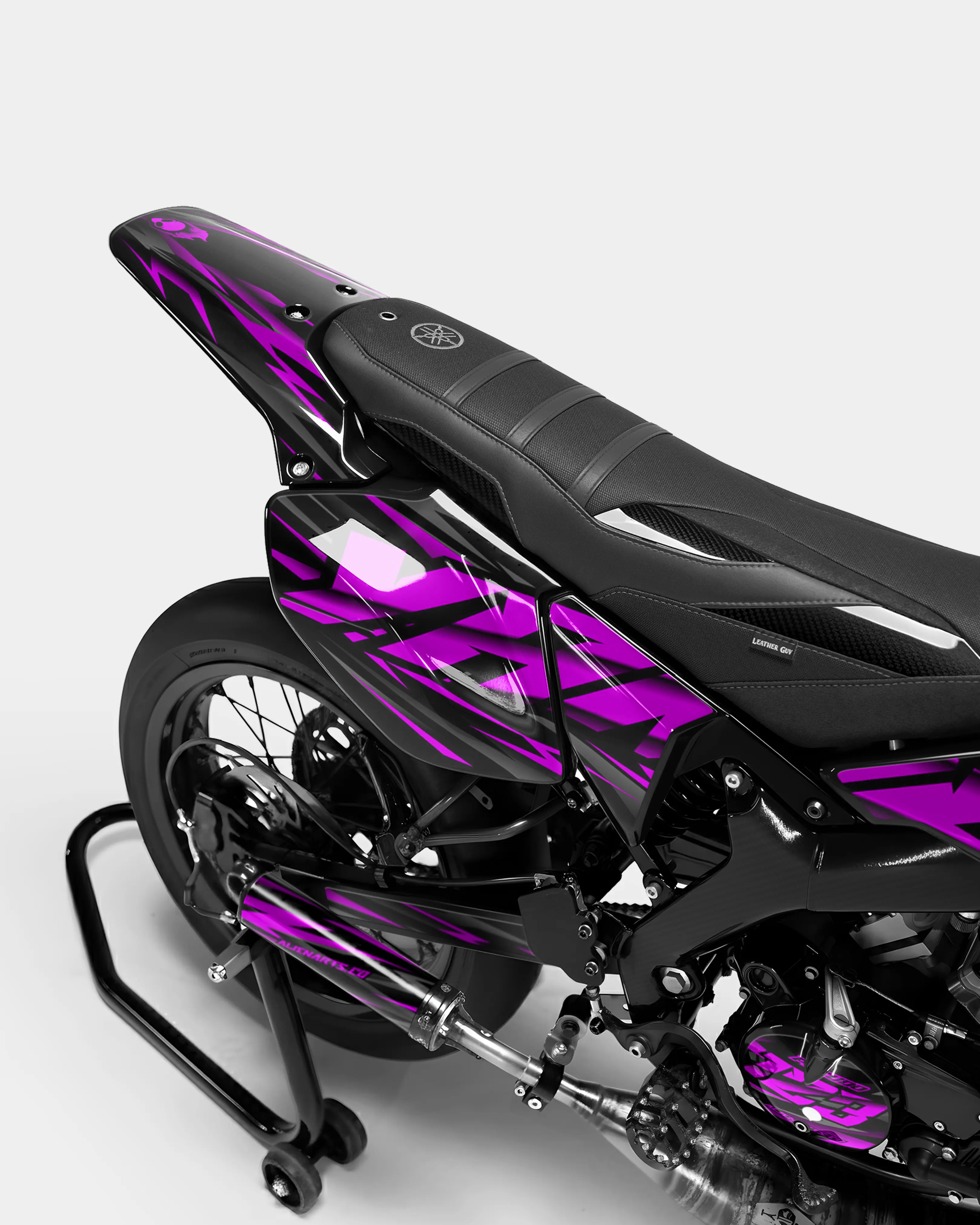 NOVUM - Kit deco YAMAHA DT 50cc - Rose - Image 3