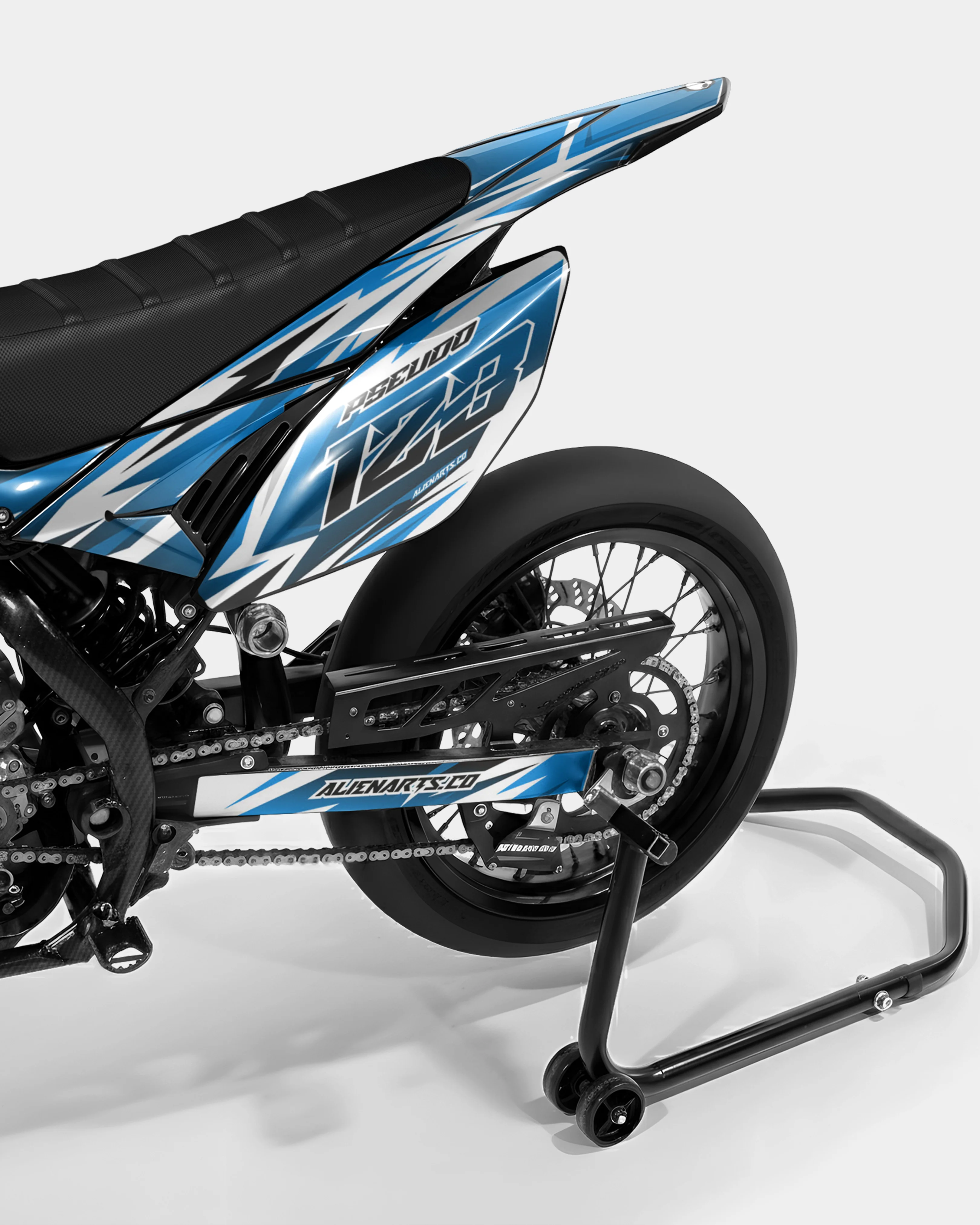 ONYX - Kit deco BETA 50cc - Bleu - Image 3