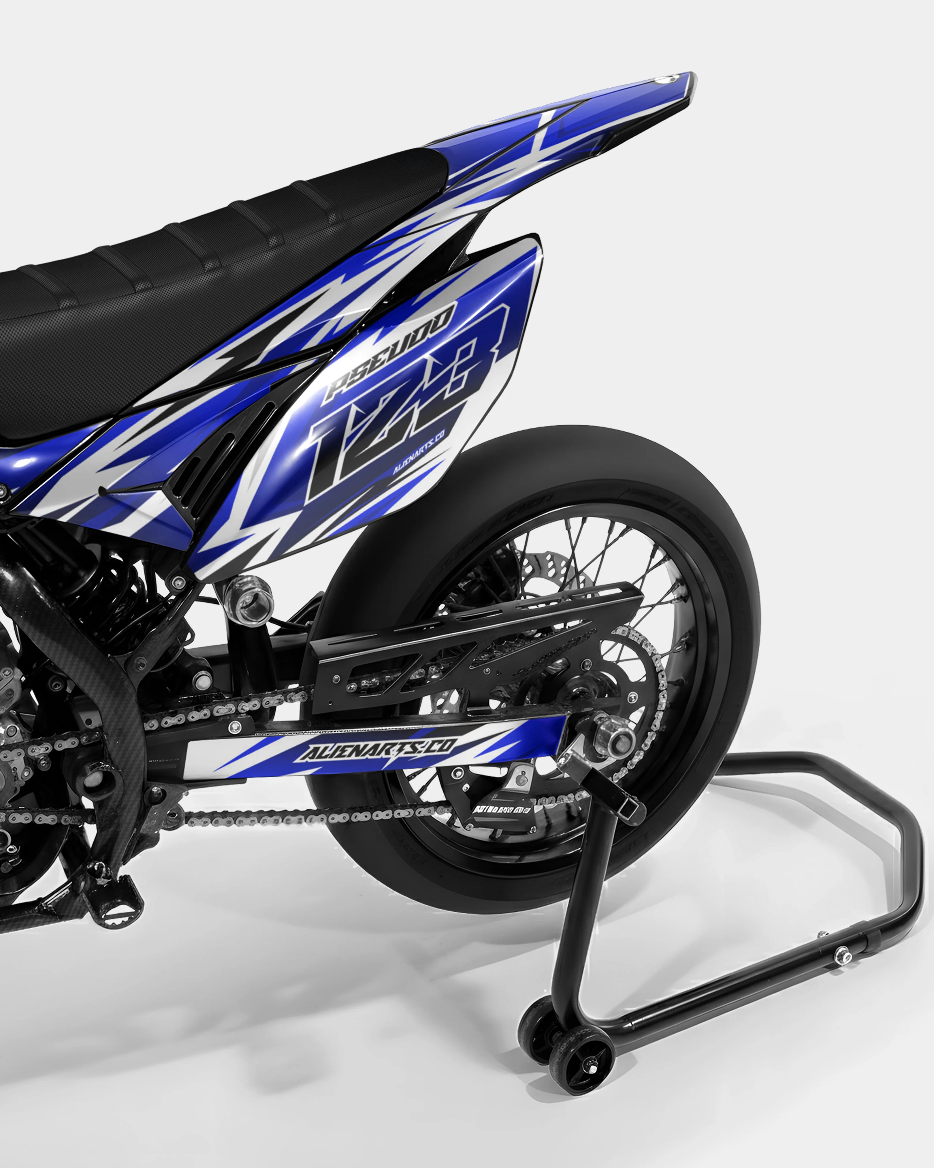 ONYX - Kit deco BETA 50cc - Bleu Foncé - Image 3