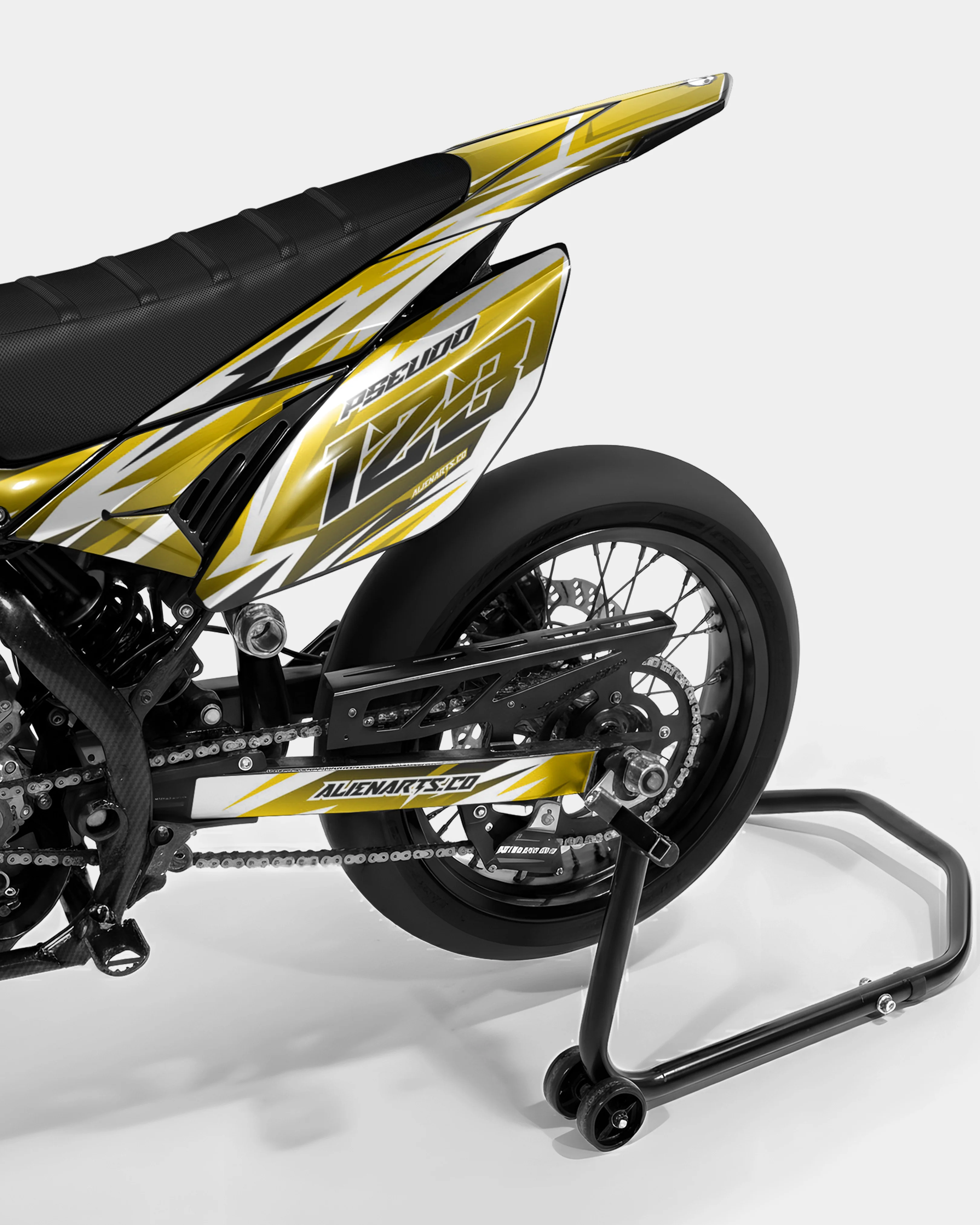 ONYX - Kit deco BETA 50cc - Jaune Foncé - Image 3