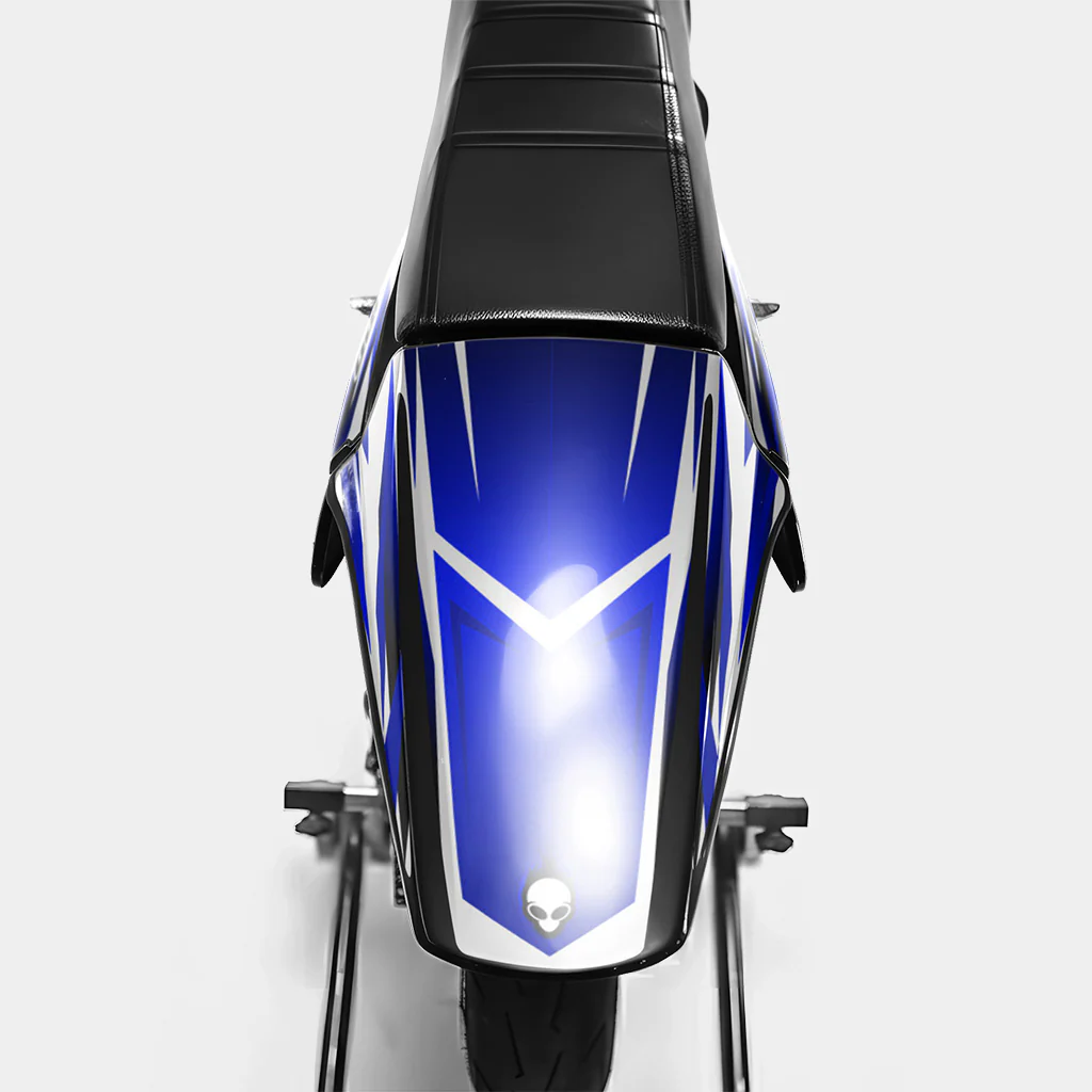 ONYX - Kit deco DERBI 50cc - Bleu Foncé - Image 3