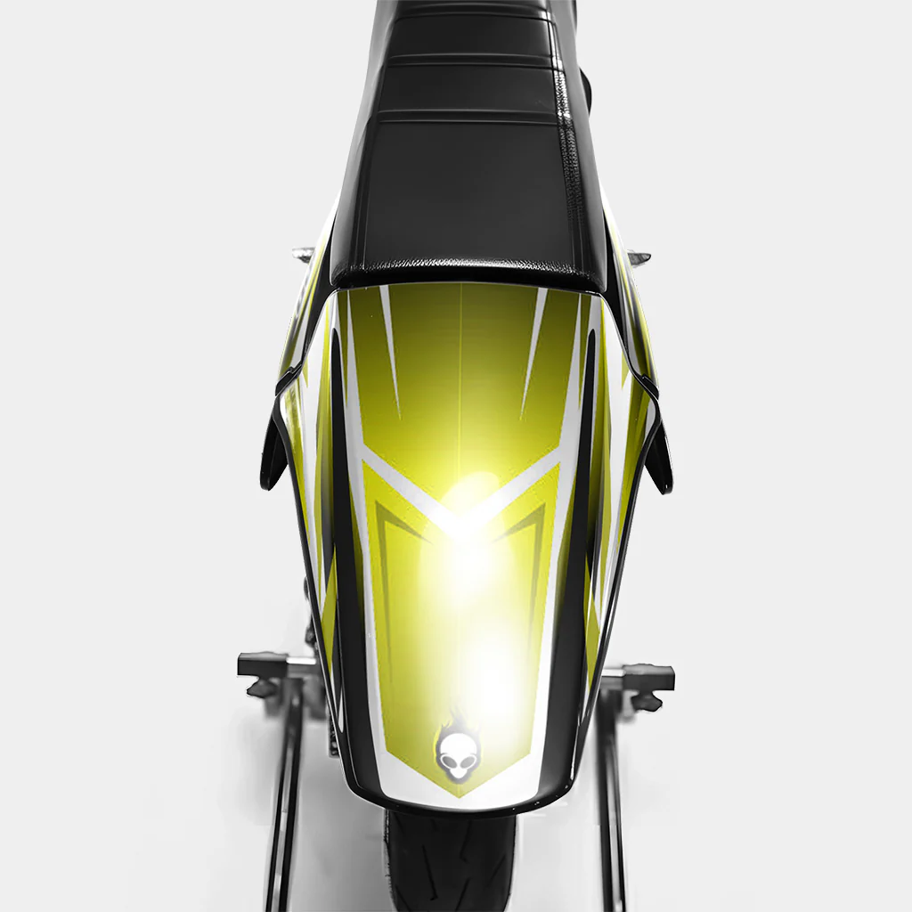 ONYX - Kit deco DERBI 50cc - Jaune - Image 3