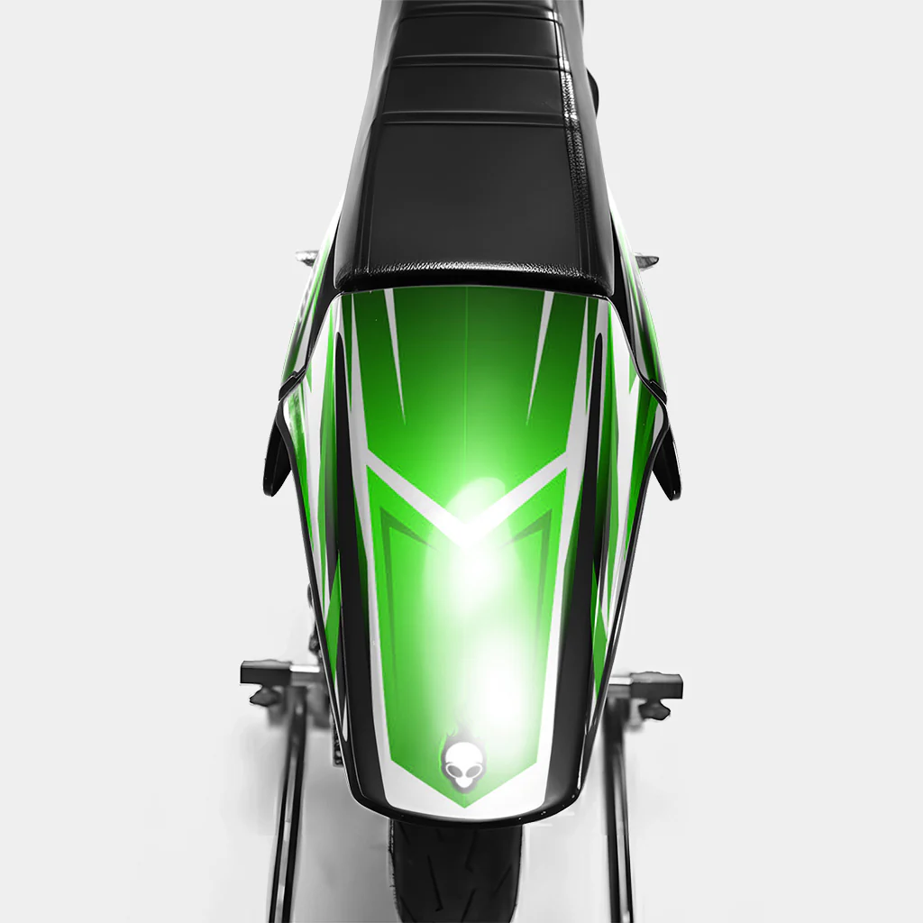 ONYX - Kit deco DERBI 50cc - Vert - Image 3